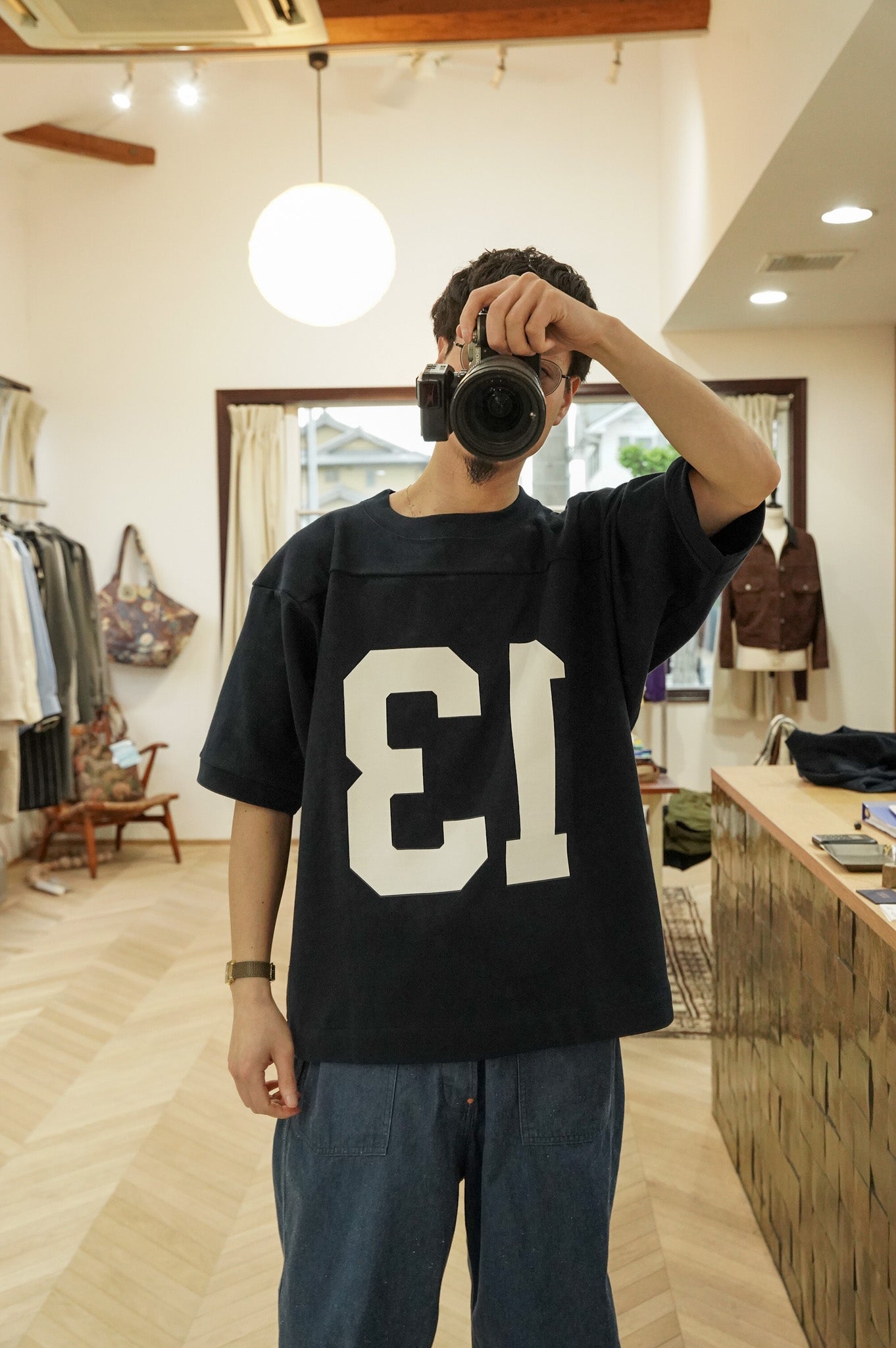 KOOKY ZOO "JUVENILE FOOTBALL SHIRT" [NAVY]