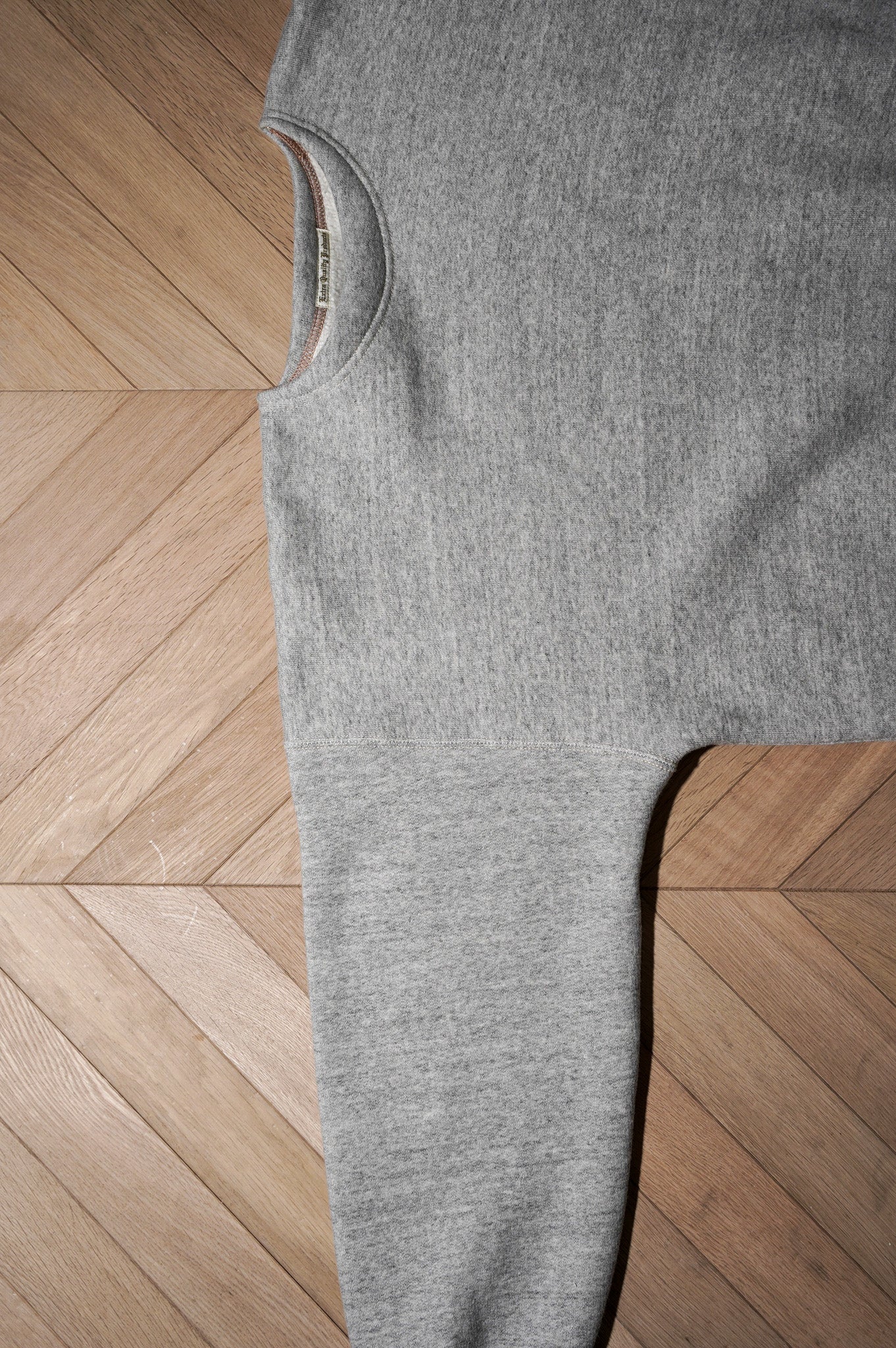 Olde Homesteader "Crew Neck Long Sleeve" [Top Gray]