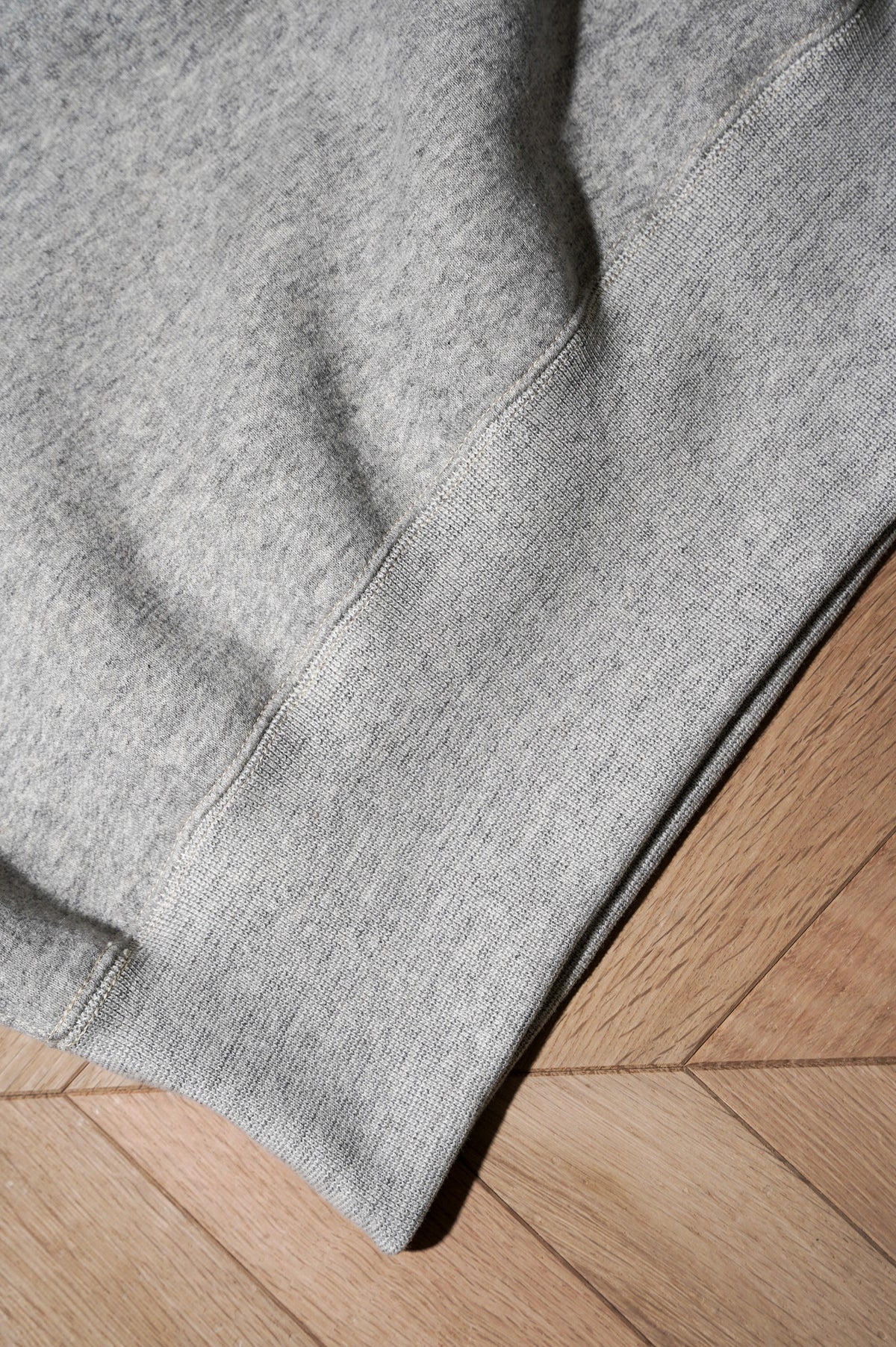 Olde Homesteader "Stand Collar Long Sleeve" [Top Gray]