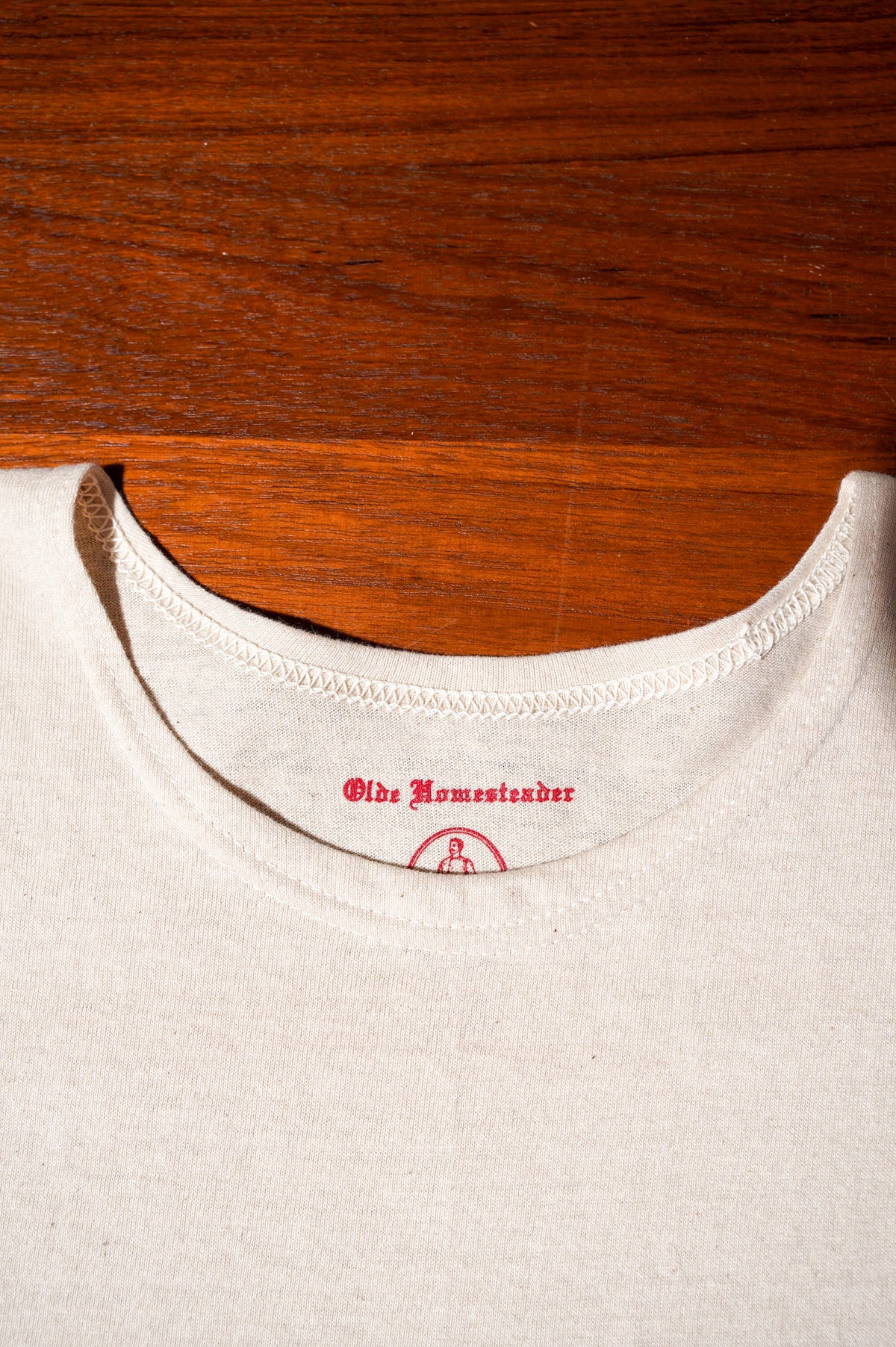 OLDE HOMESTEADER "CREW NECK SHORT SLEEVE" -RUSTIC JERSEY- [ECRU]
