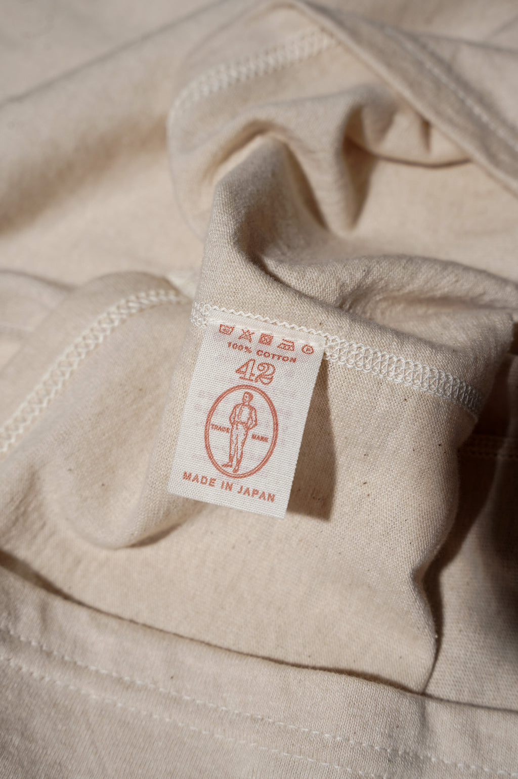 OLDE HOMESTEADER "CREW NECK SHORT SLEEVE" -RUSTIC JERSEY- [ECRU]