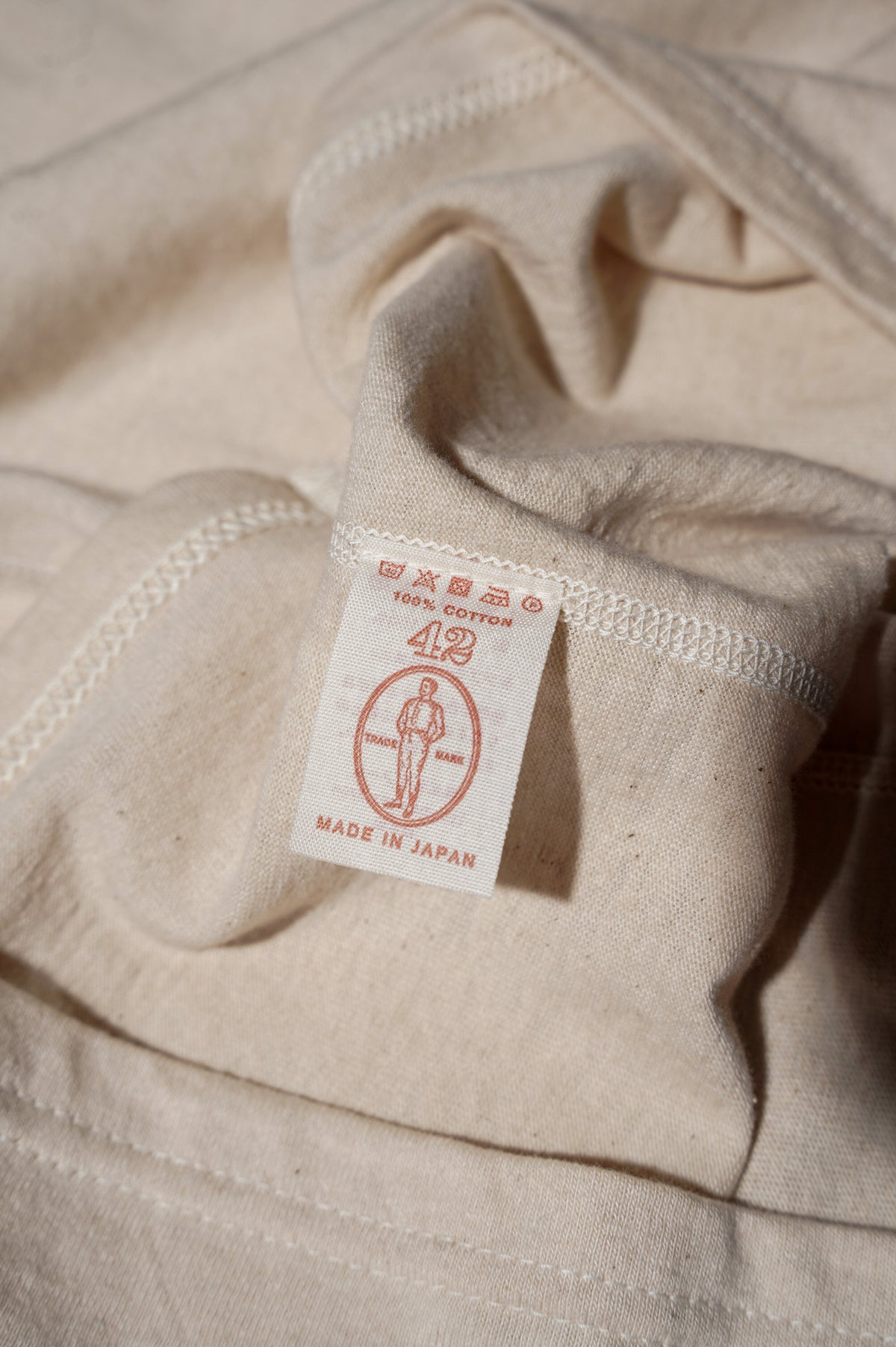 OLDE HOMESTEADER "CREW NECK SHORT SLEEVE" -RUSTIC JERSEY- [ECRU]