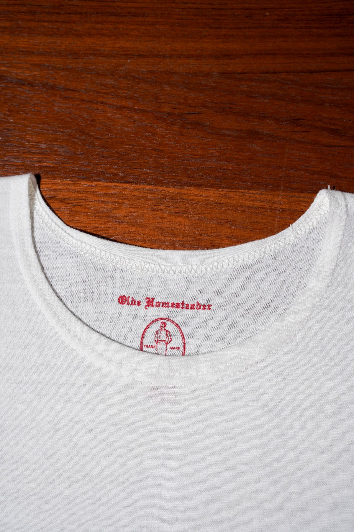 OLDE HOMESTEADER "CREW NECK SHORT SLEEVE"  -RUSTIC JERSEY- [OFF WHITE]