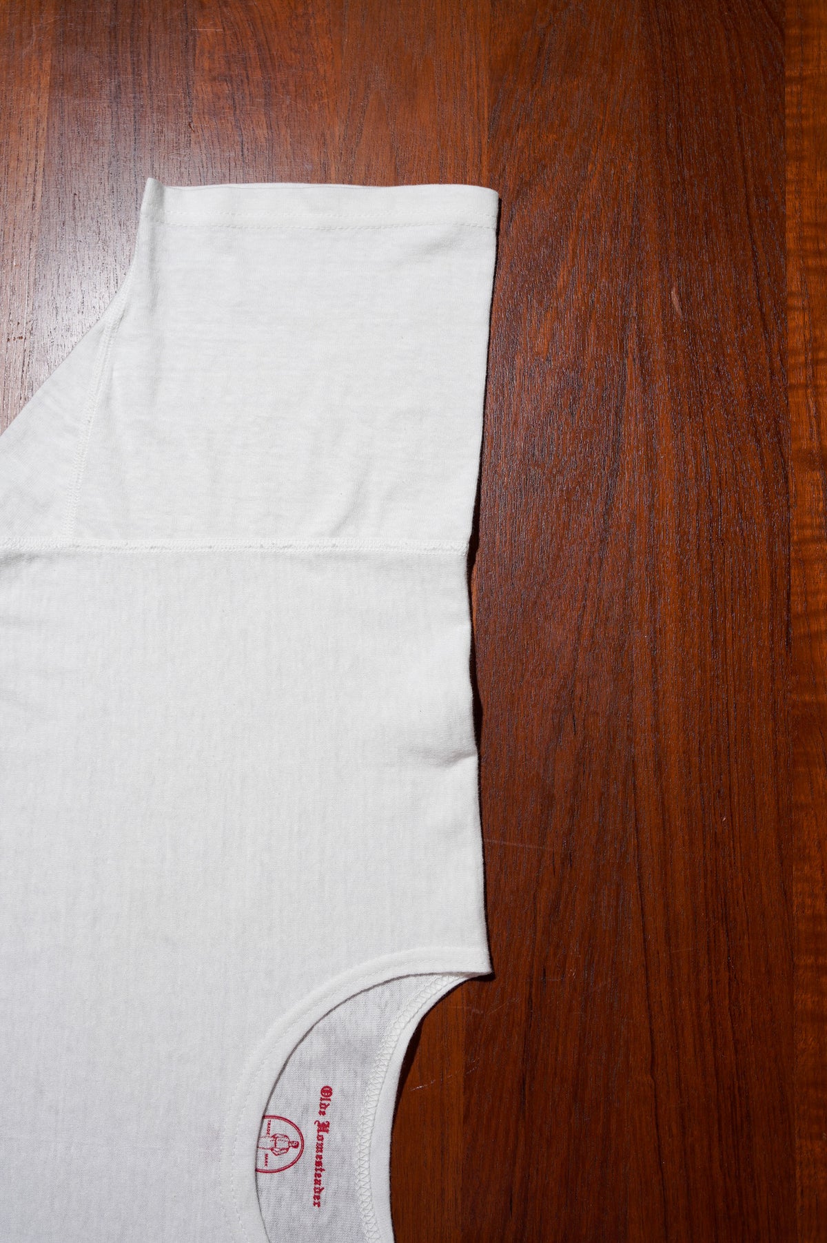 OLDE HOMESTEADER "CREW NECK SHORT SLEEVE"  -RUSTIC JERSEY- [OFF WHITE]