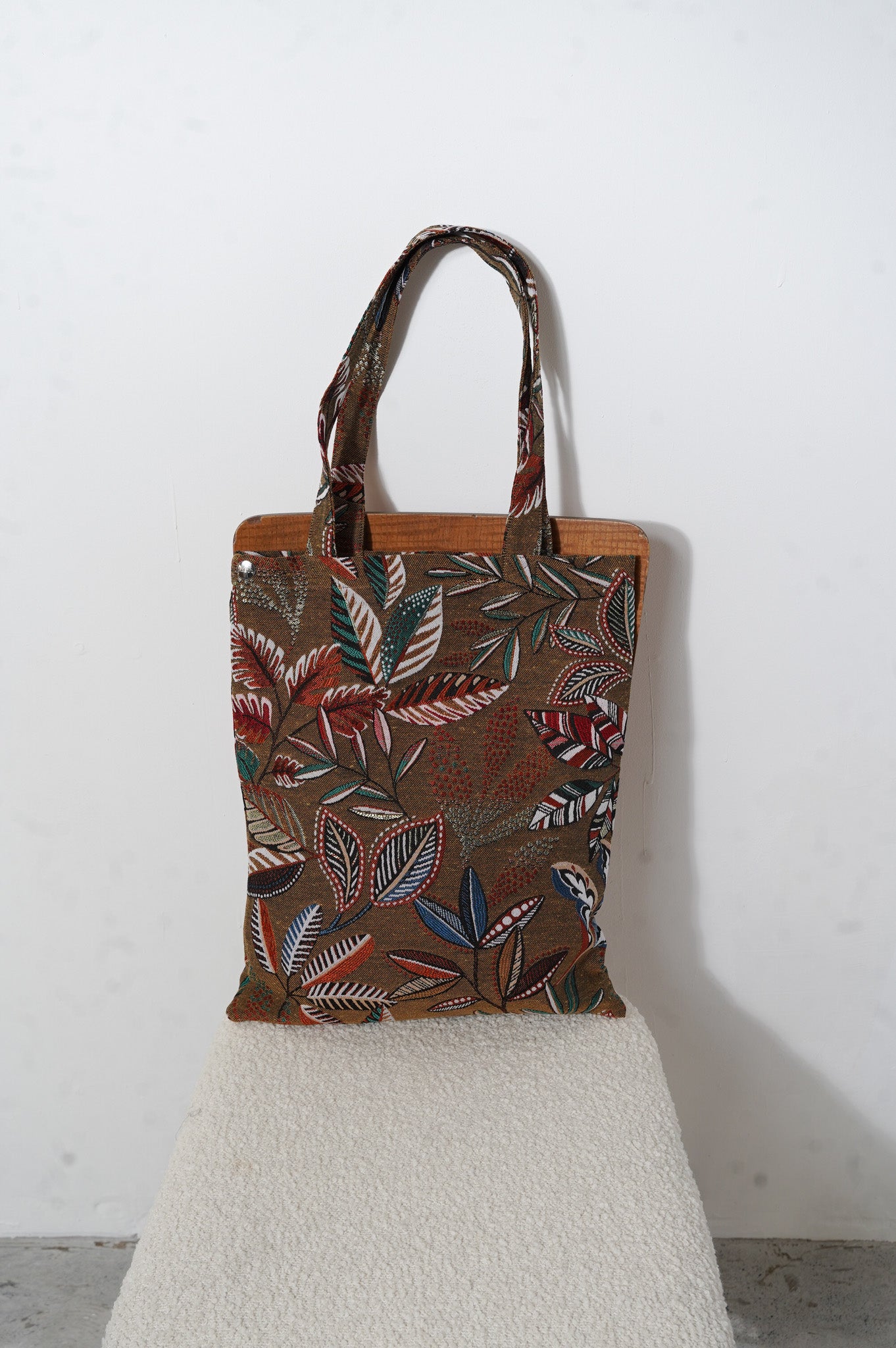BLESS "GOBELINBAG GOLDEN FLOWER"