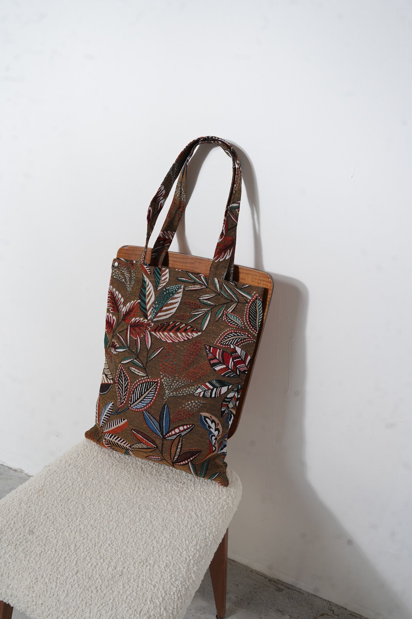 BLESS "GOBELINBAG GOLDEN FLOWER"