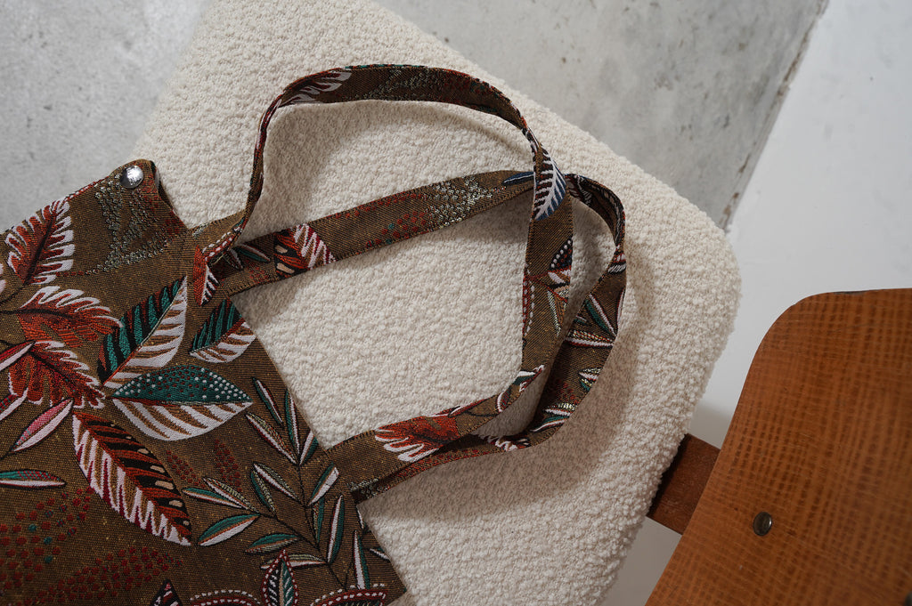 BLESS "GOBELINBAG GOLDEN FLOWER"