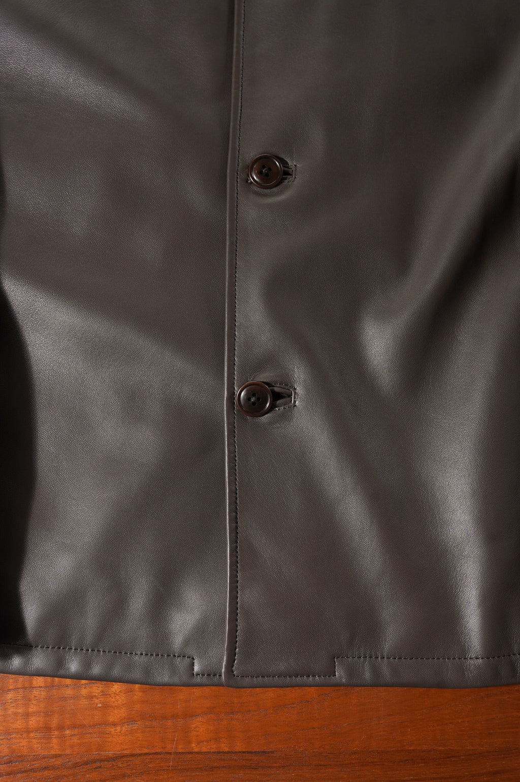 REVERBEARTE "TAILORED LEATHER JACKET"