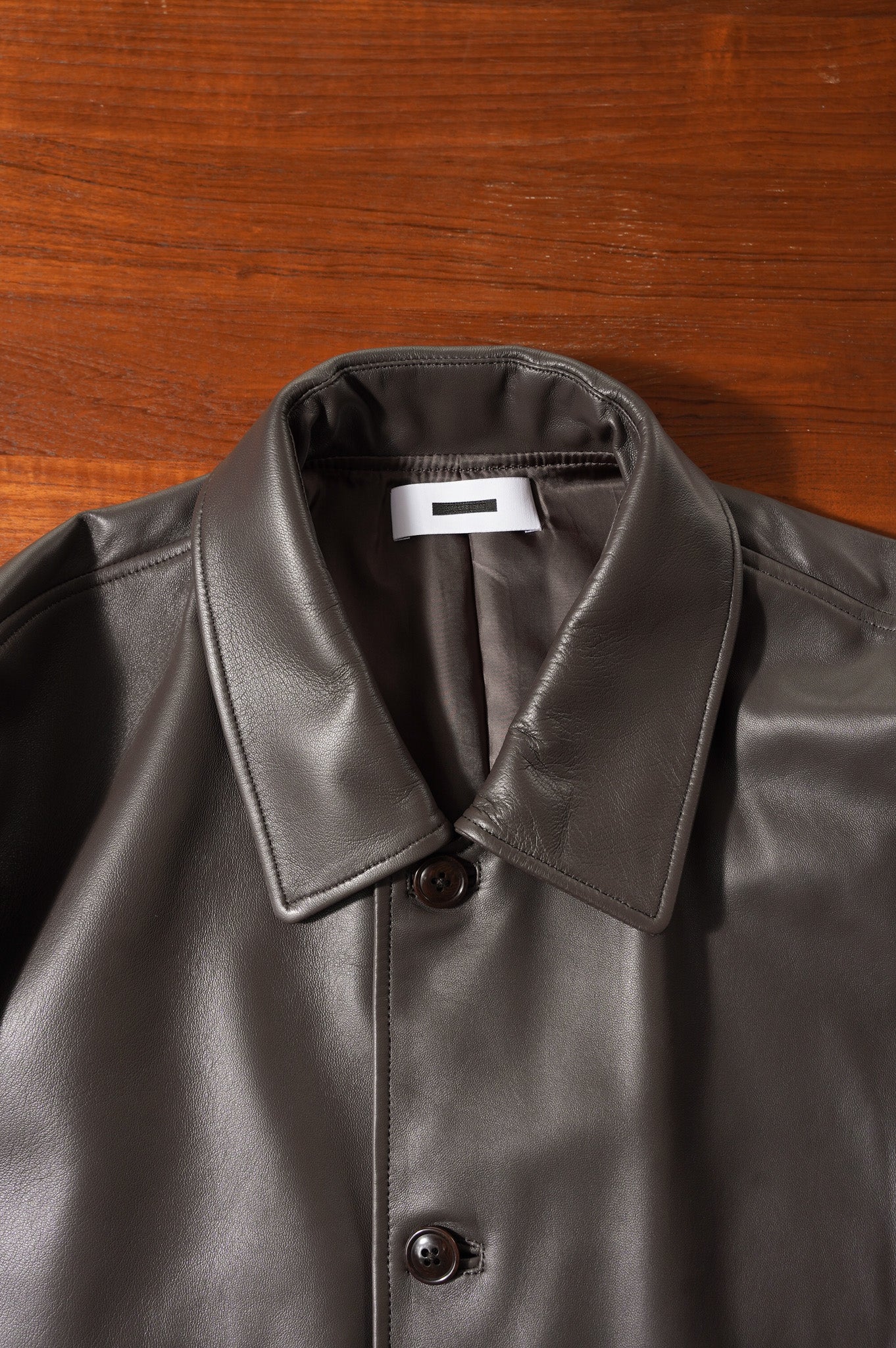REVERBEARTE "TAILORED LEATHER JACKET"