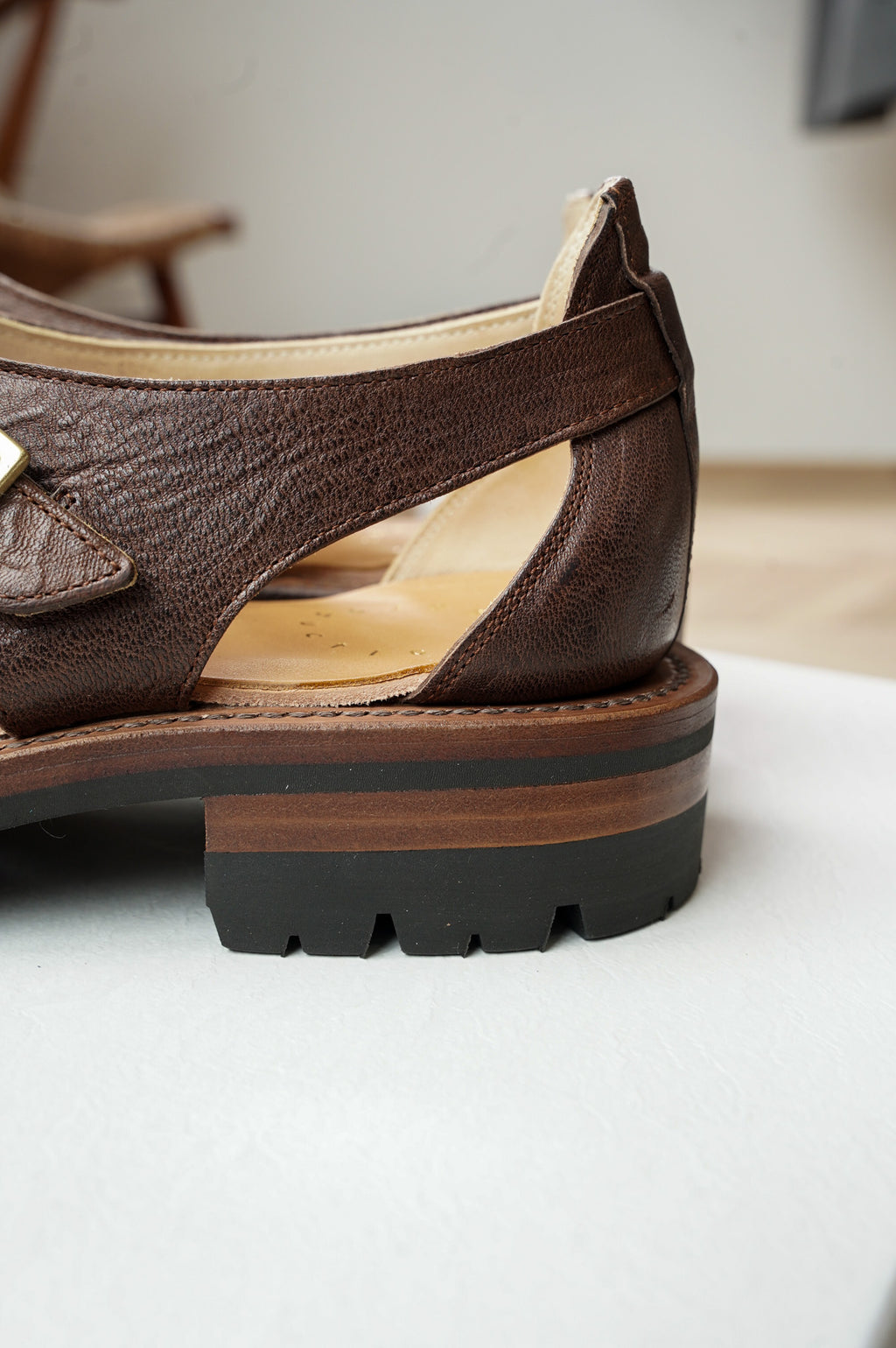 Post Production "Hunt-Sandals" [VINTAGE BROWN]