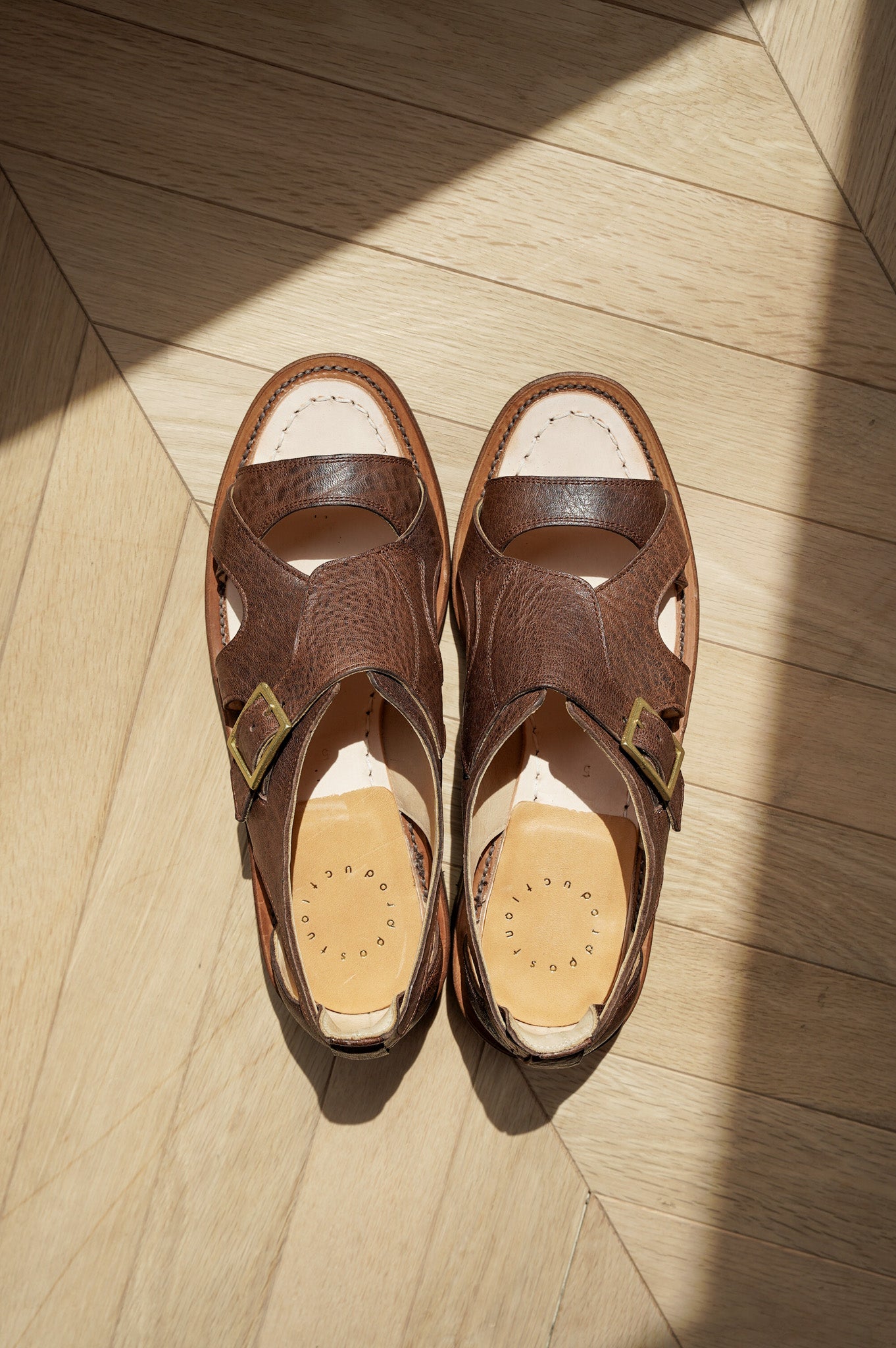 Post Production "Hunt-Sandals" [VINTAGE BROWN]