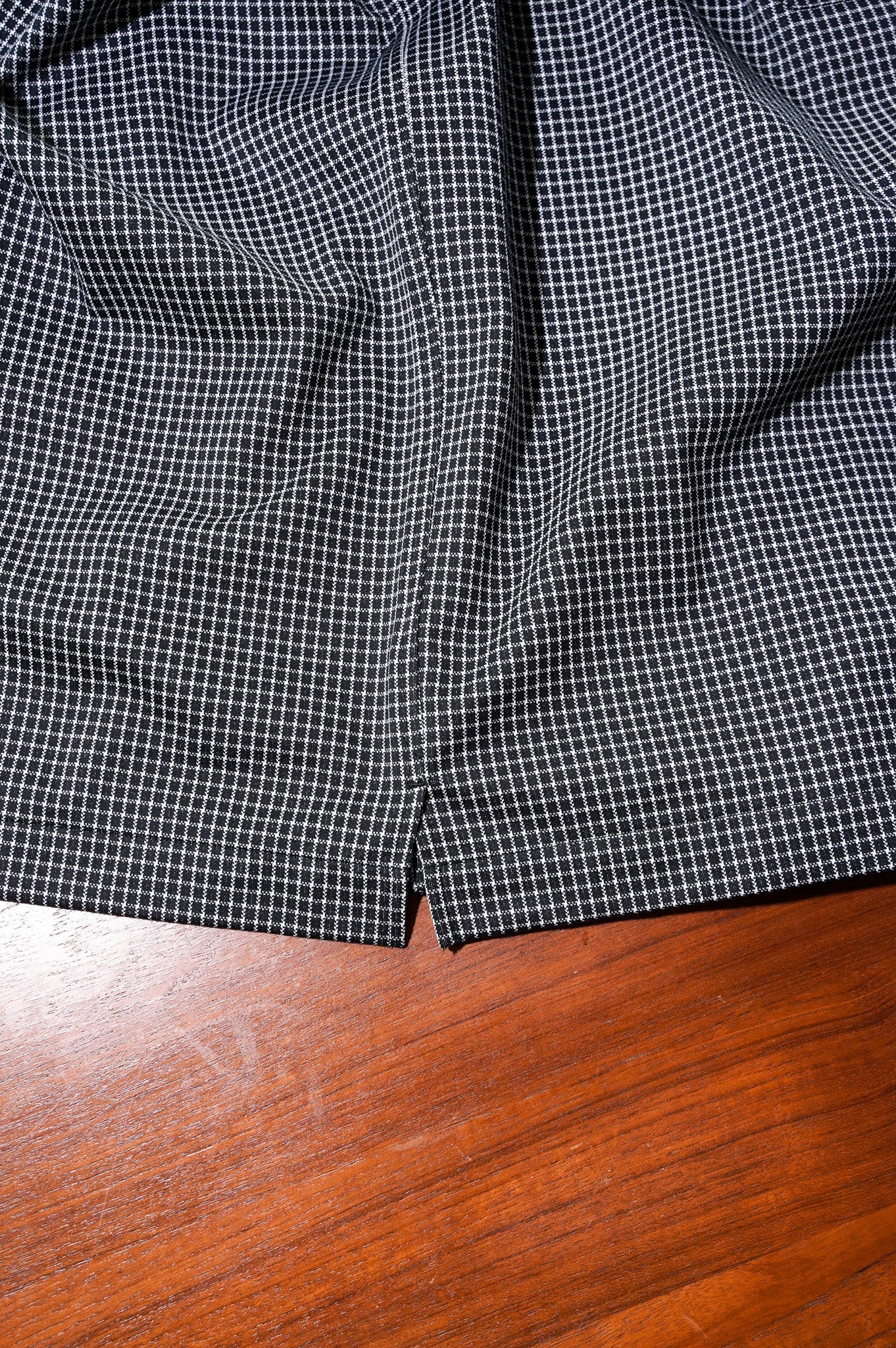 KANEMASA PHIL. "36G CHECK BALISE SHIRT" [BLACK]