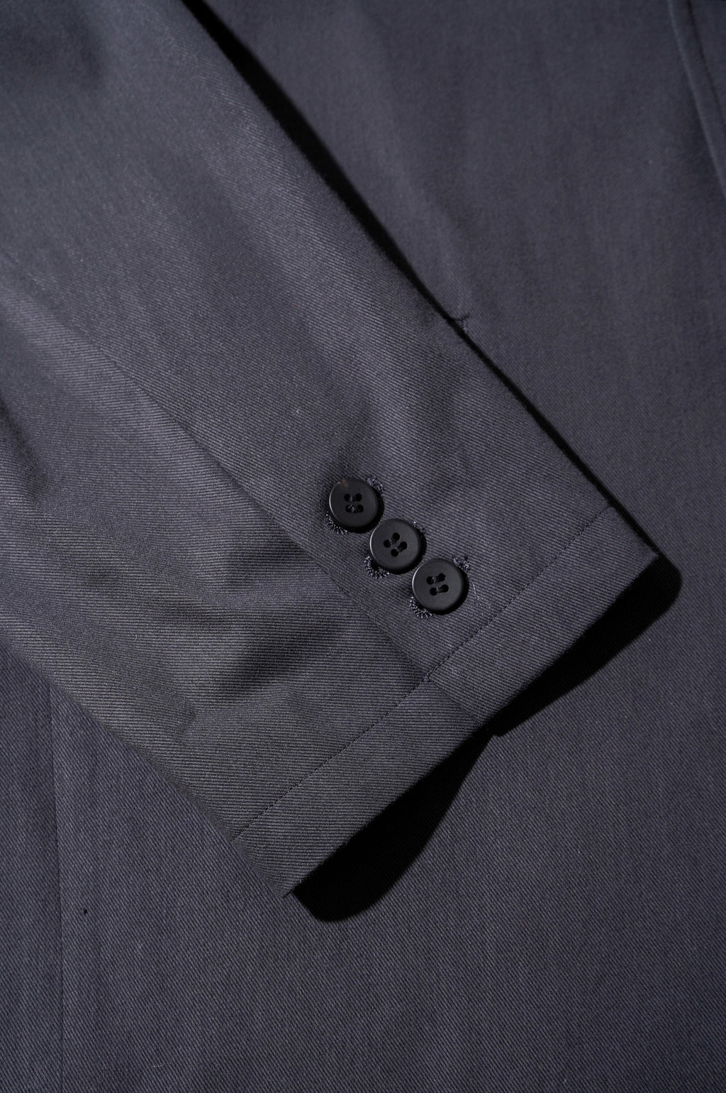 KANEMASA PHIL. "46G SOLARO 2B JACKET" [CHARCOAL BLACK]