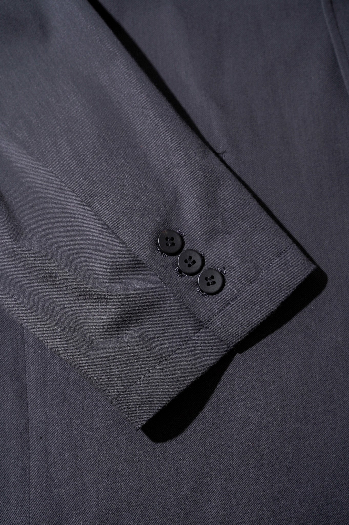 KANEMASA PHIL. "46G SOLARO 2B JACKET" [CHARCOAL BLACK]