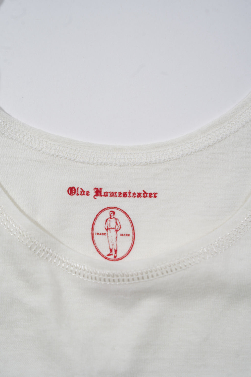 OLDE HOMESTEADER "ATHLETIC SHIRT" [OFF WHITE]