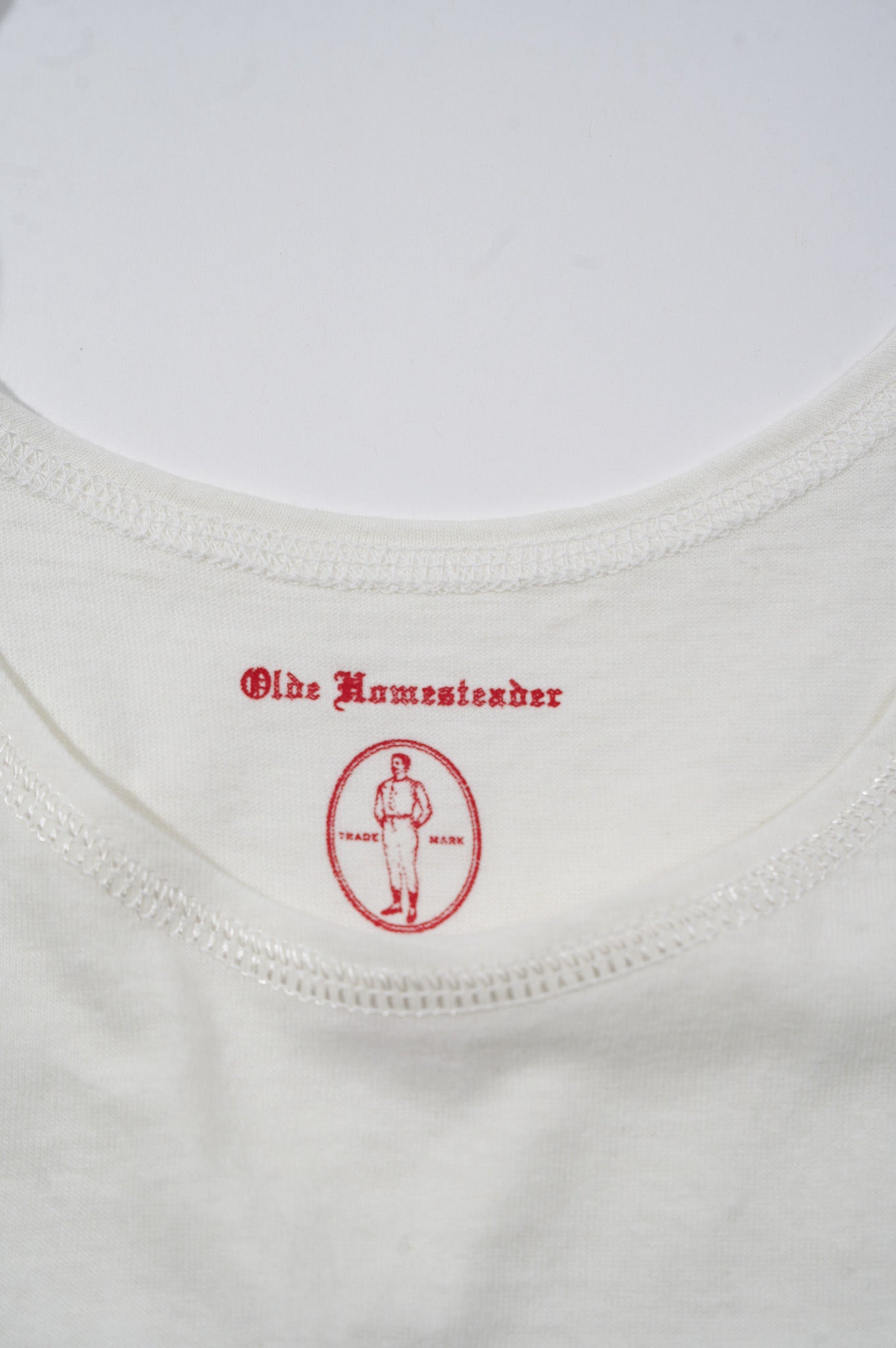 OLDE HOMESTEADER "ATHLETIC SHIRT" [OFF WHITE]