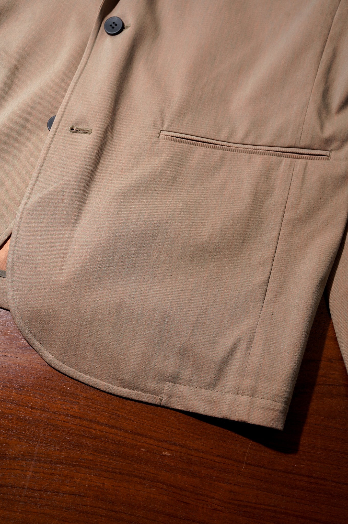 KANEMASA PHIL. "46G SOLARO 2B JACKET" [KHAKI ORANGE]