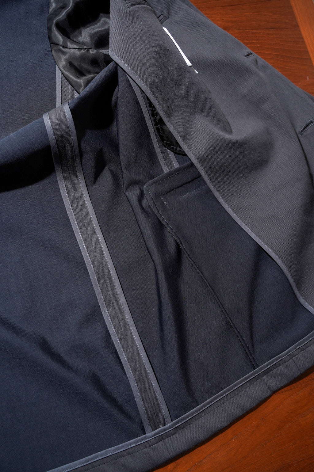 KANEMASA PHIL. "46G SOLARO 2B JACKET" [CHARCOAL BLACK]