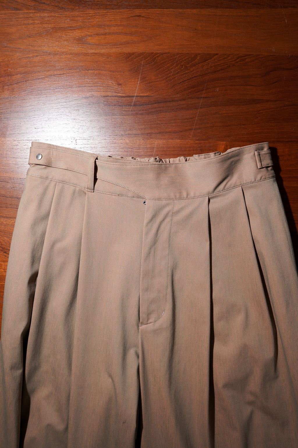 KANEMASA PHIL. "46G SOLARO GURKHA PANTS" [KHAKI ORANGE]