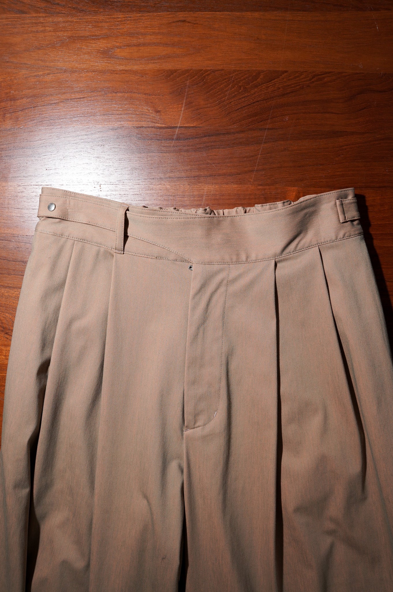 KANEMASA PHIL. "46G SOLARO GURKHA PANTS" [KHAKI ORANGE]