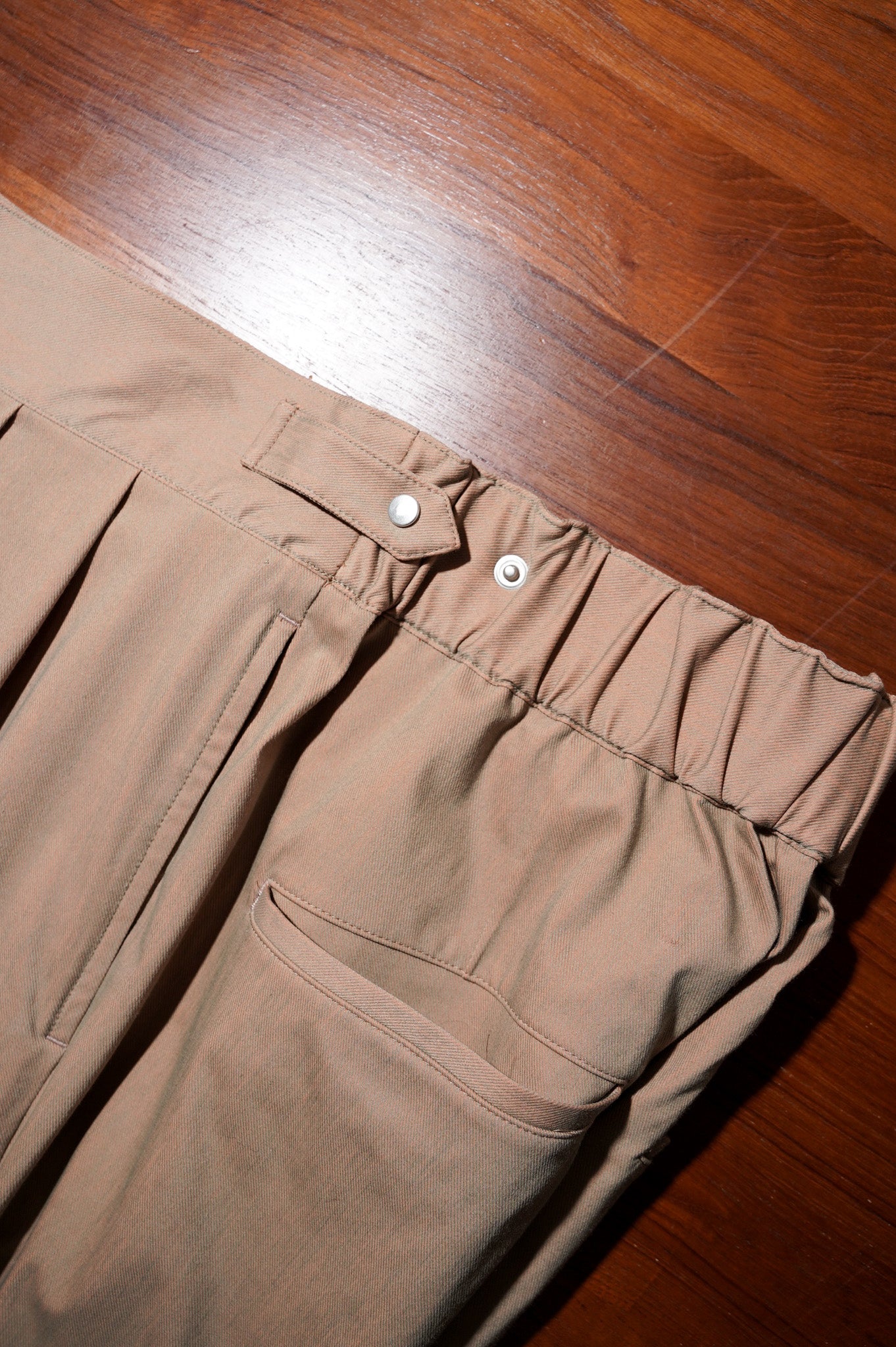KANEMASA PHIL. "46G SOLARO GURKHA PANTS" [KHAKI ORANGE]