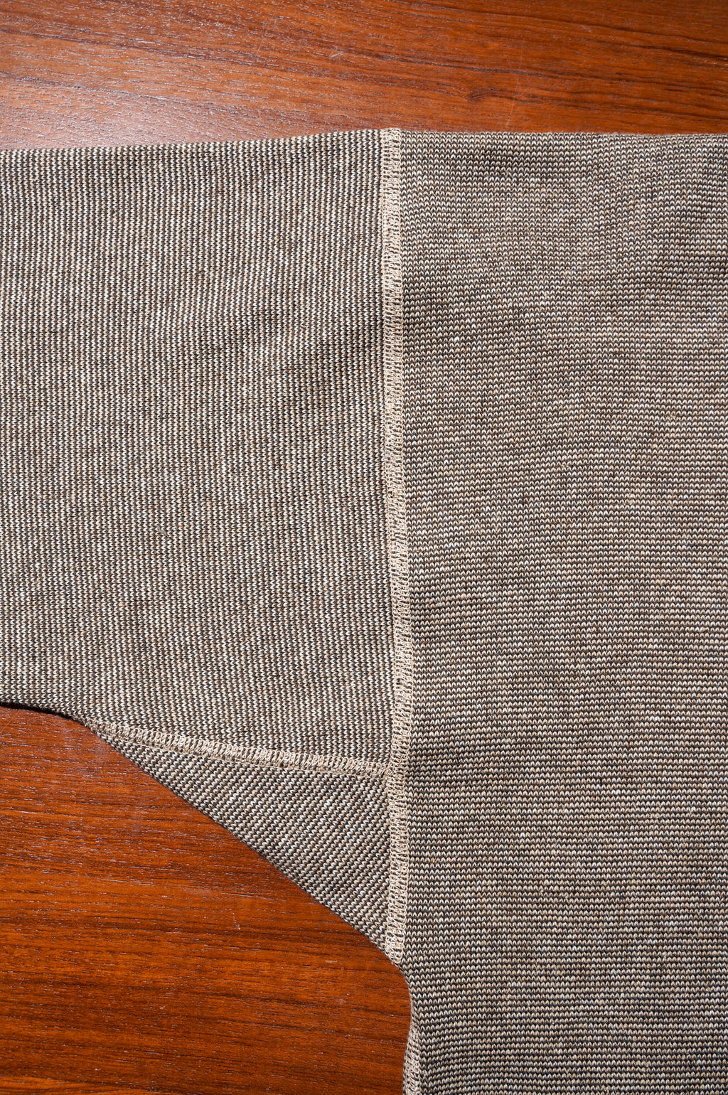 OLDE HOMESTEADER "TWEEDISH RIB" TURTLE NECK LONG SLEEVE [BROWN]