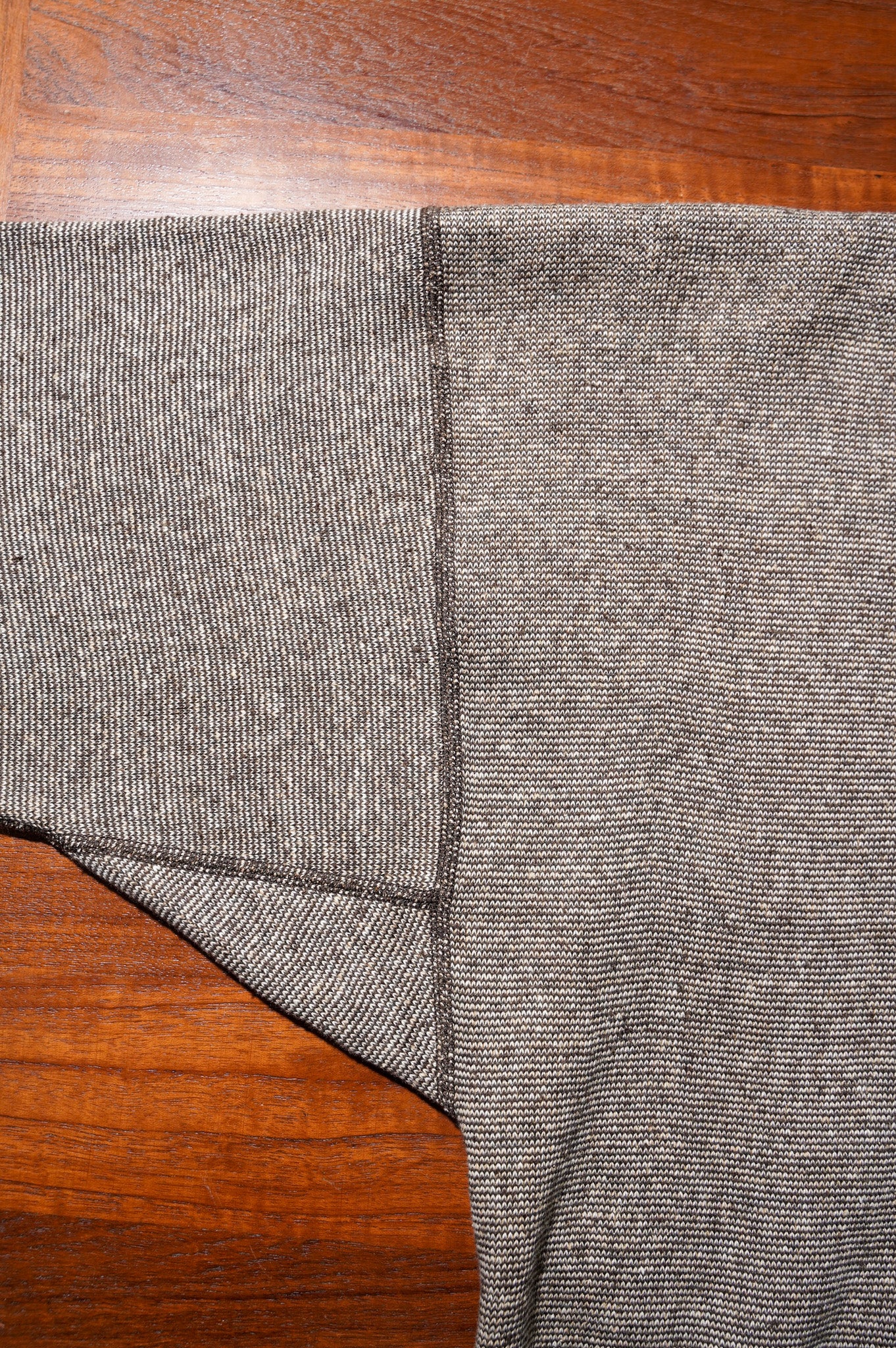 OLDE HOMESTEADER "TWEEDISH RIB" CREW NECK LONG SLEEVE [CHARCOAL]