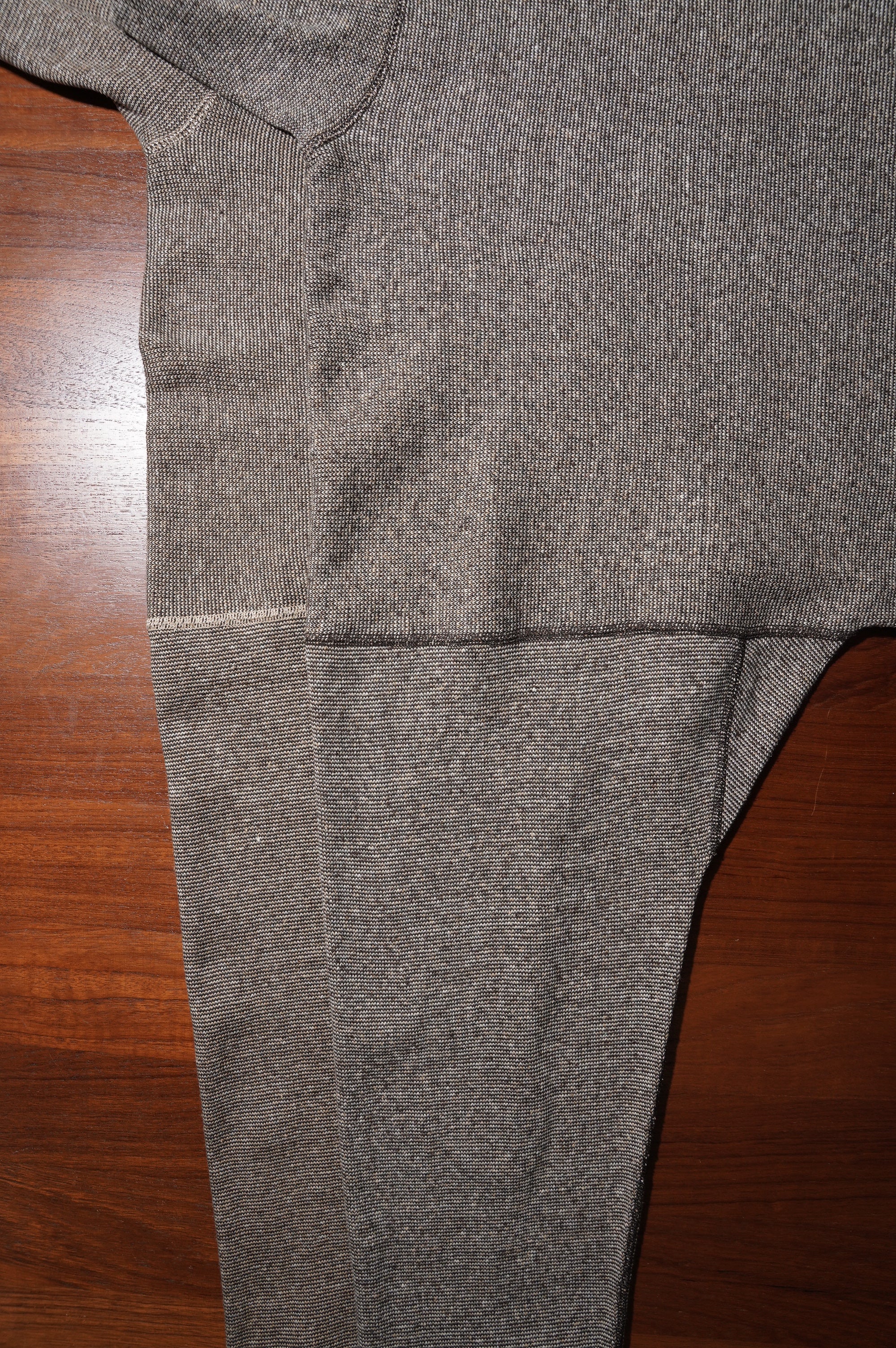 OLDE HOMESTEADER YOUTH "TWEEDISH RIB" TURTLE NECK LONG SLEEVE [CHARCOAL]