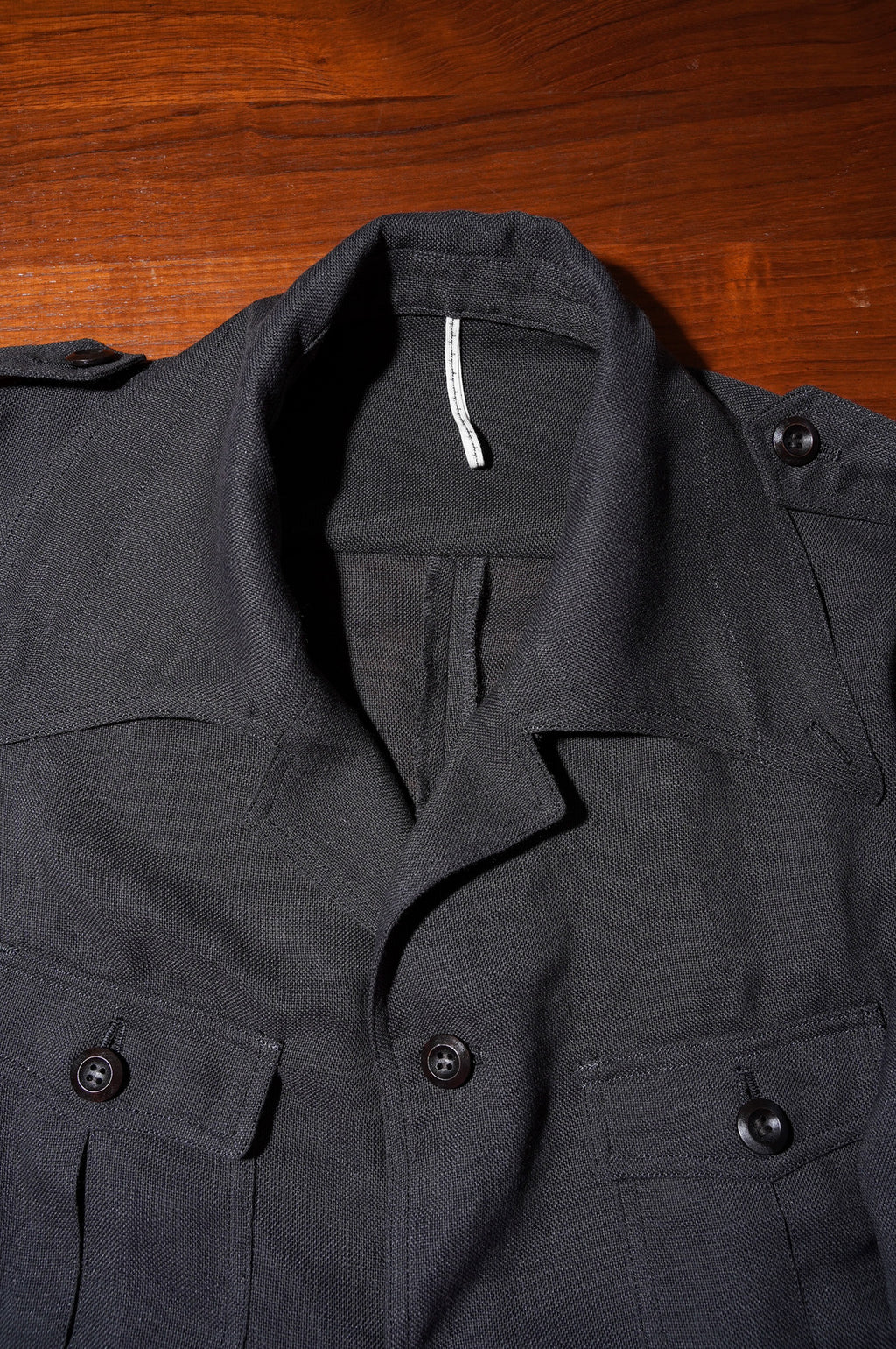 m's braque "SAFARI JACKET" [CHARCOAL GRAY]
