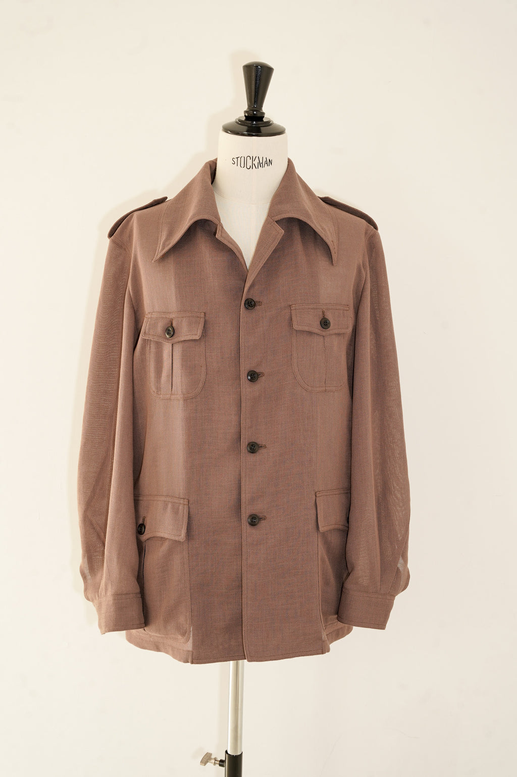 m's braque "SAFARI JACKET" [MOCHA]