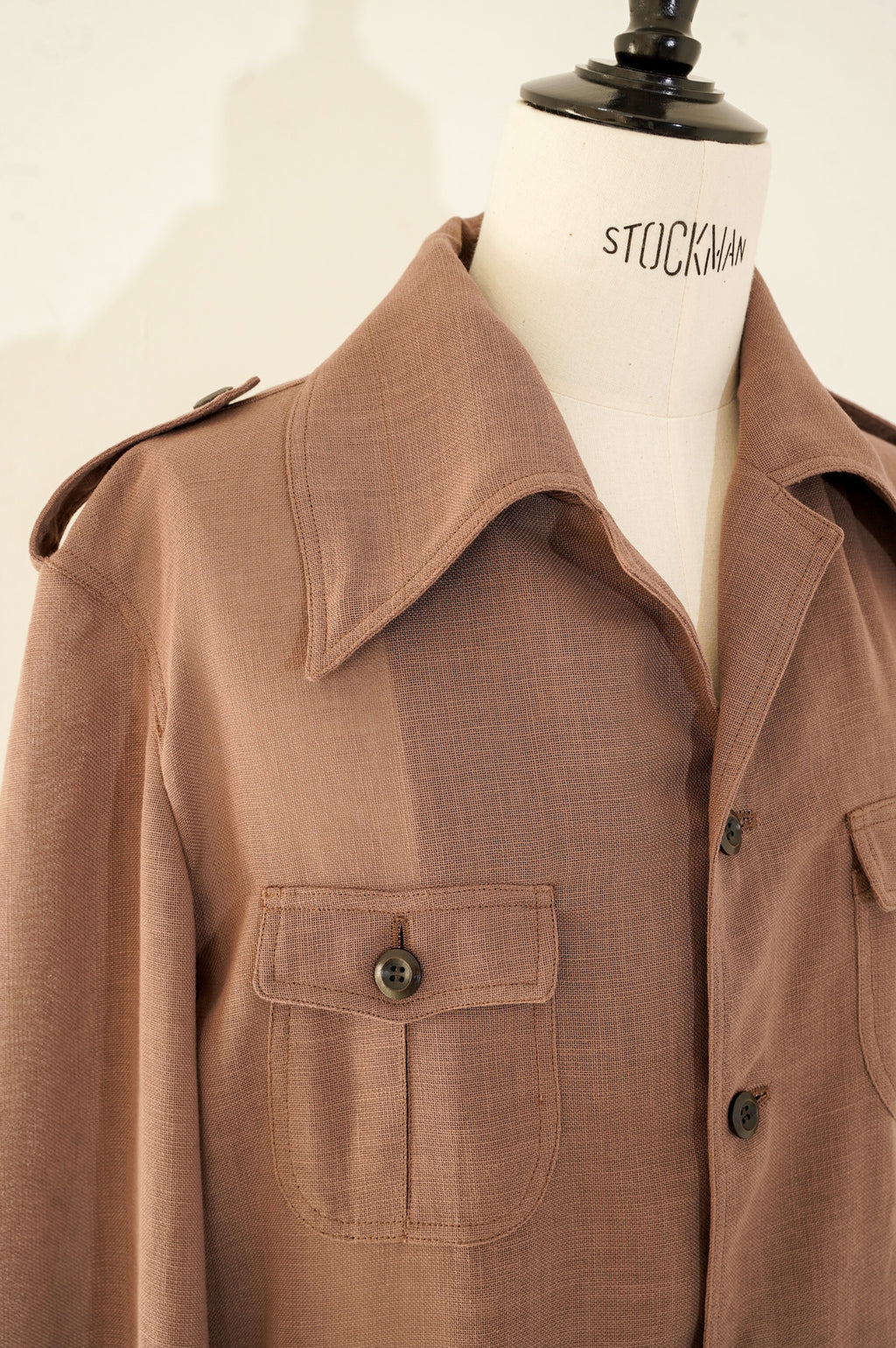 m's braque "SAFARI JACKET" [MOCHA]