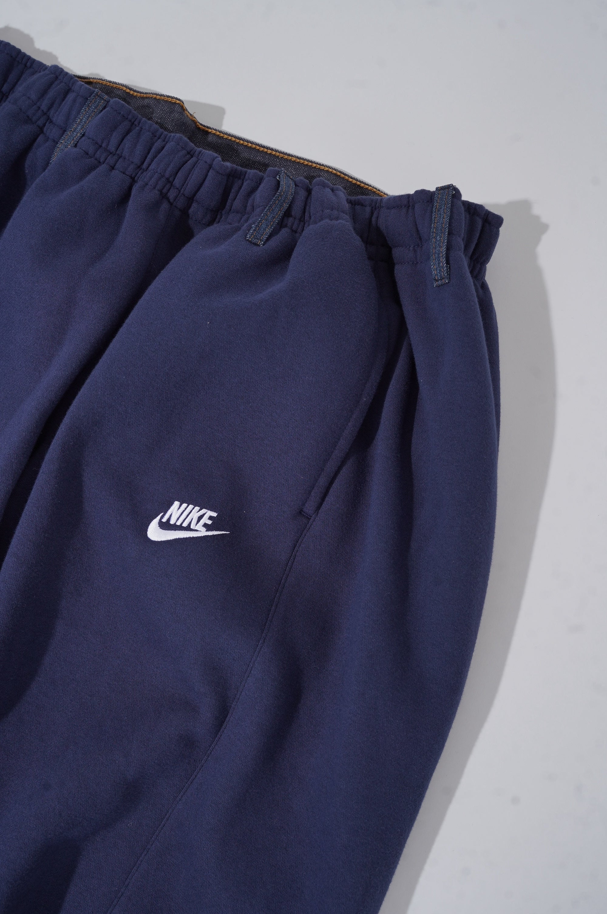 BLESS "OVER JOGGING JEANS"　［NAVY/DENIMBLUE］