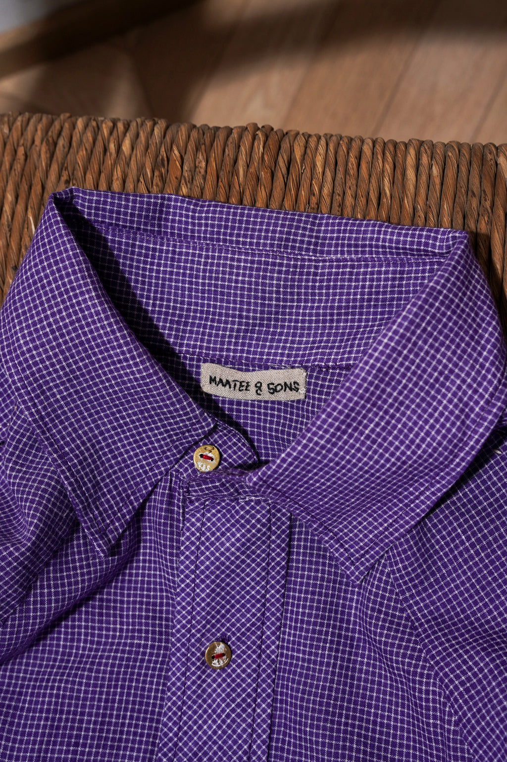 MAATEE&SONS "GUPTA WESTERN with ELEPHANT" [PURPLE]