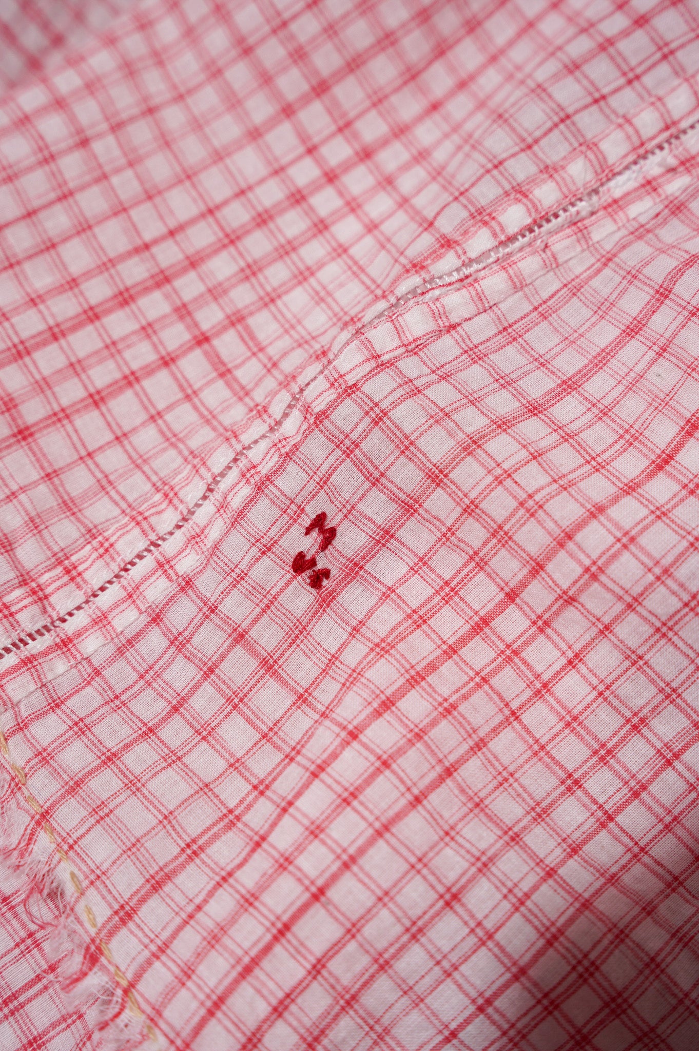 MAATEE&SONS "GUPTA WESTERN with ELEPHANT" [WHITE×RED]