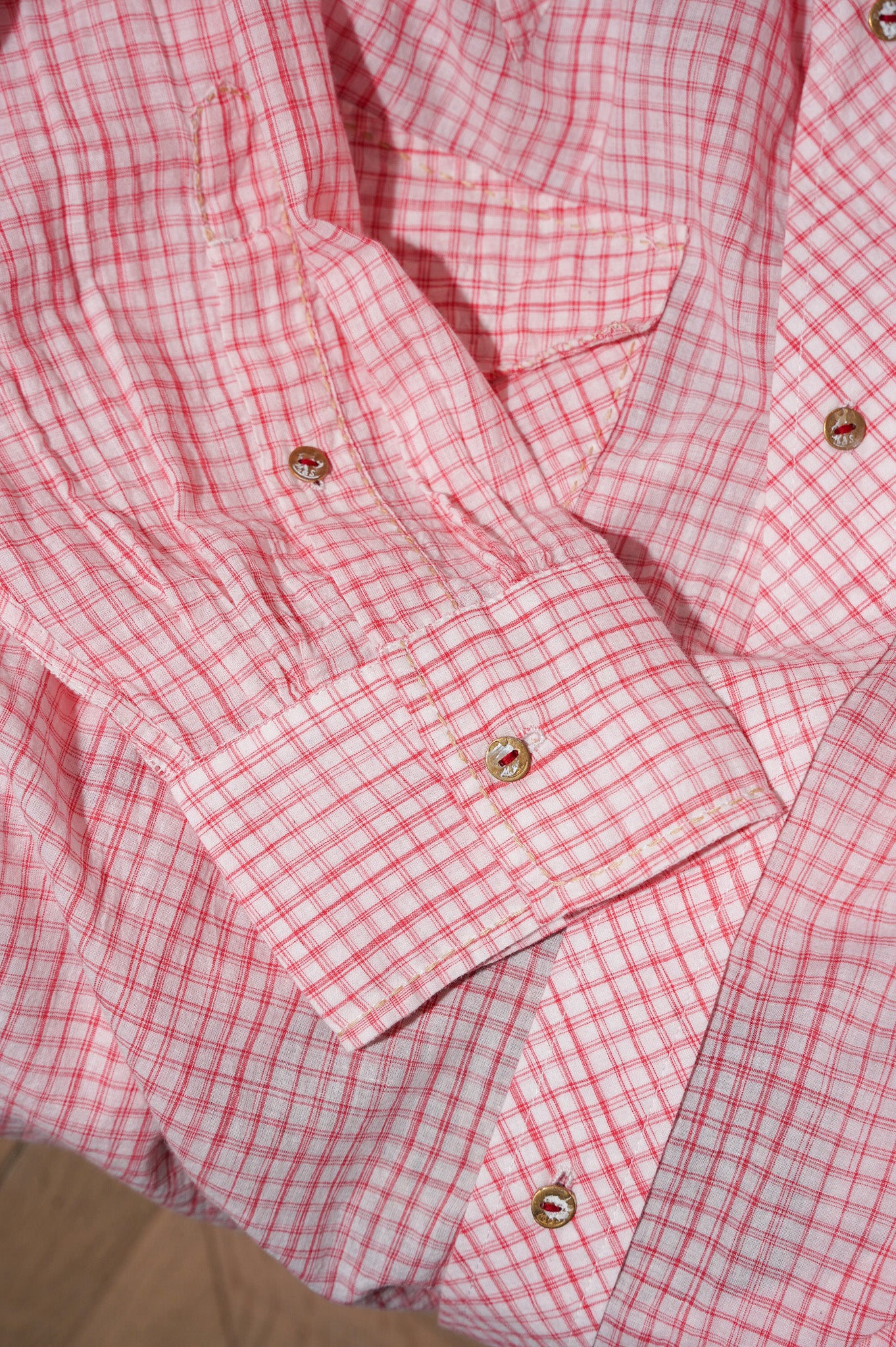 MAATEE&SONS "GUPTA WESTERN with ELEPHANT" [WHITE×RED]