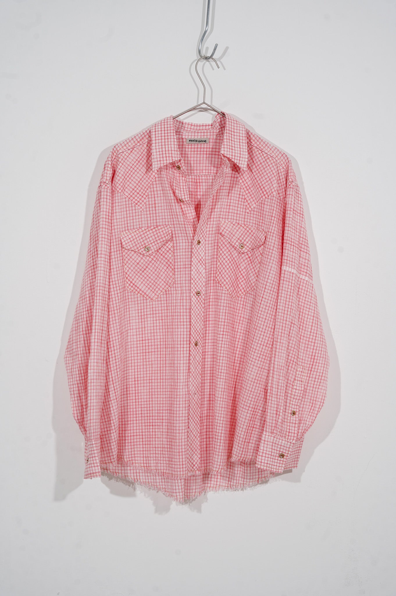 MAATEE&SONS "GUPTA WESTERN with ELEPHANT" [WHITE×RED]