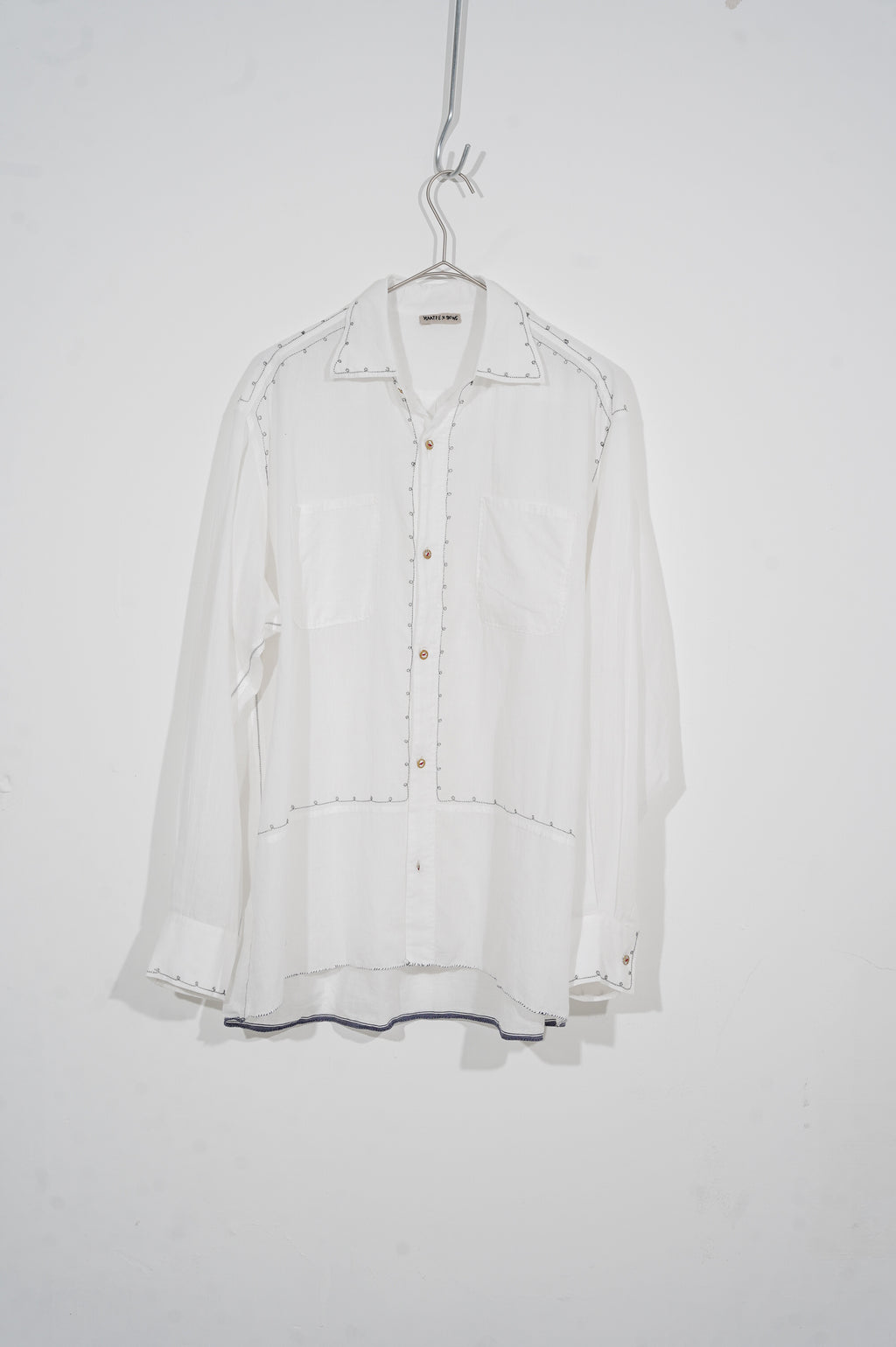 MAATEE&SONS "GUPTA EMBROIDERY" [WHITE]