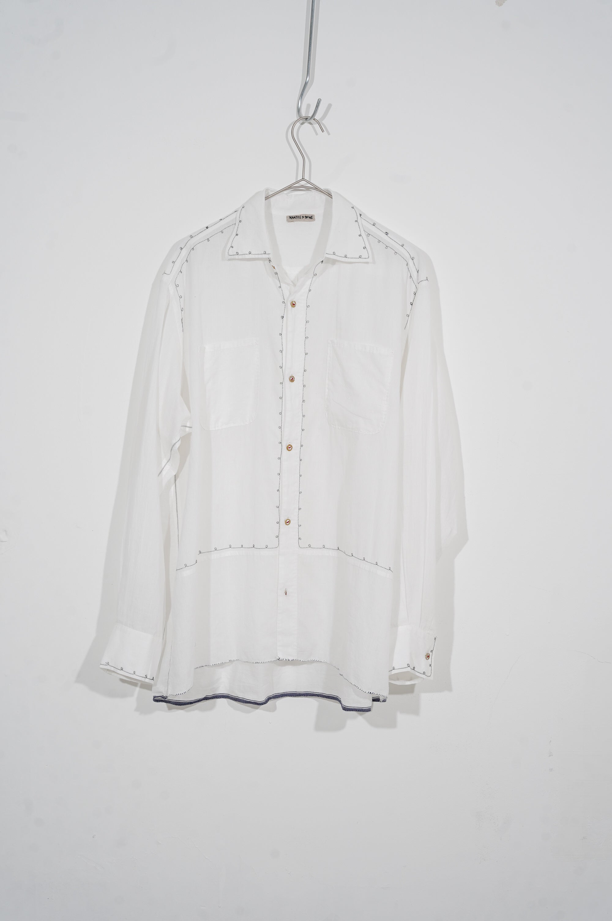 MAATEE&SONS "GUPTA EMBROIDERY" [WHITE]