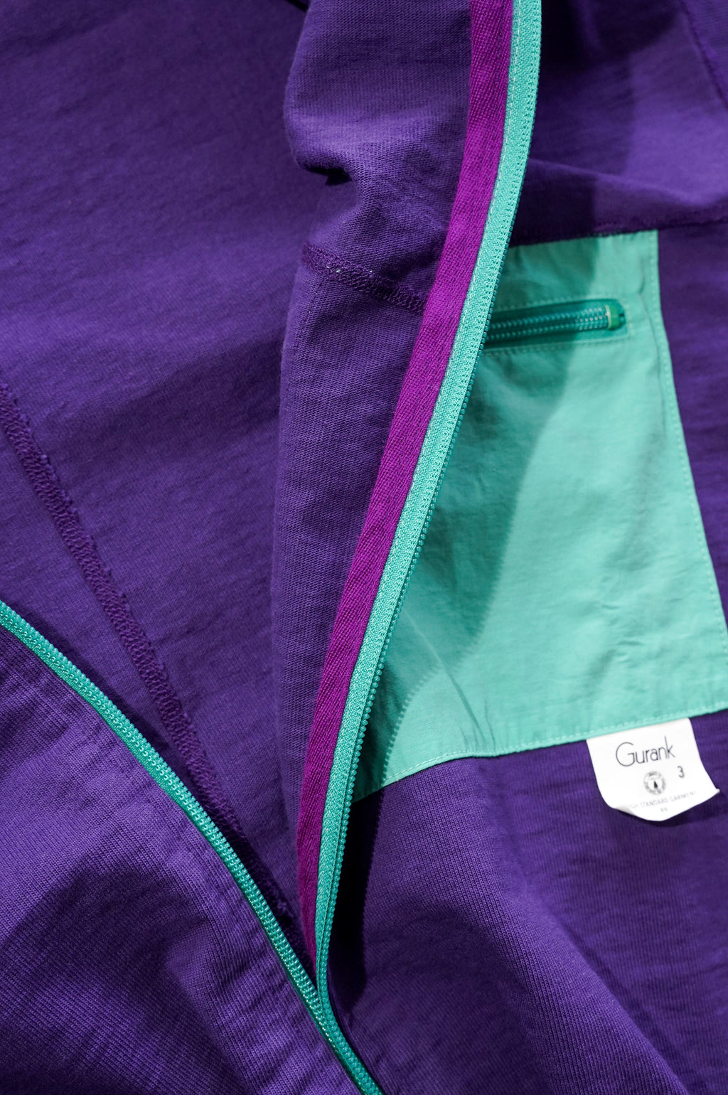 Gurank "14/2 LW Cardigan" [PURPLE]