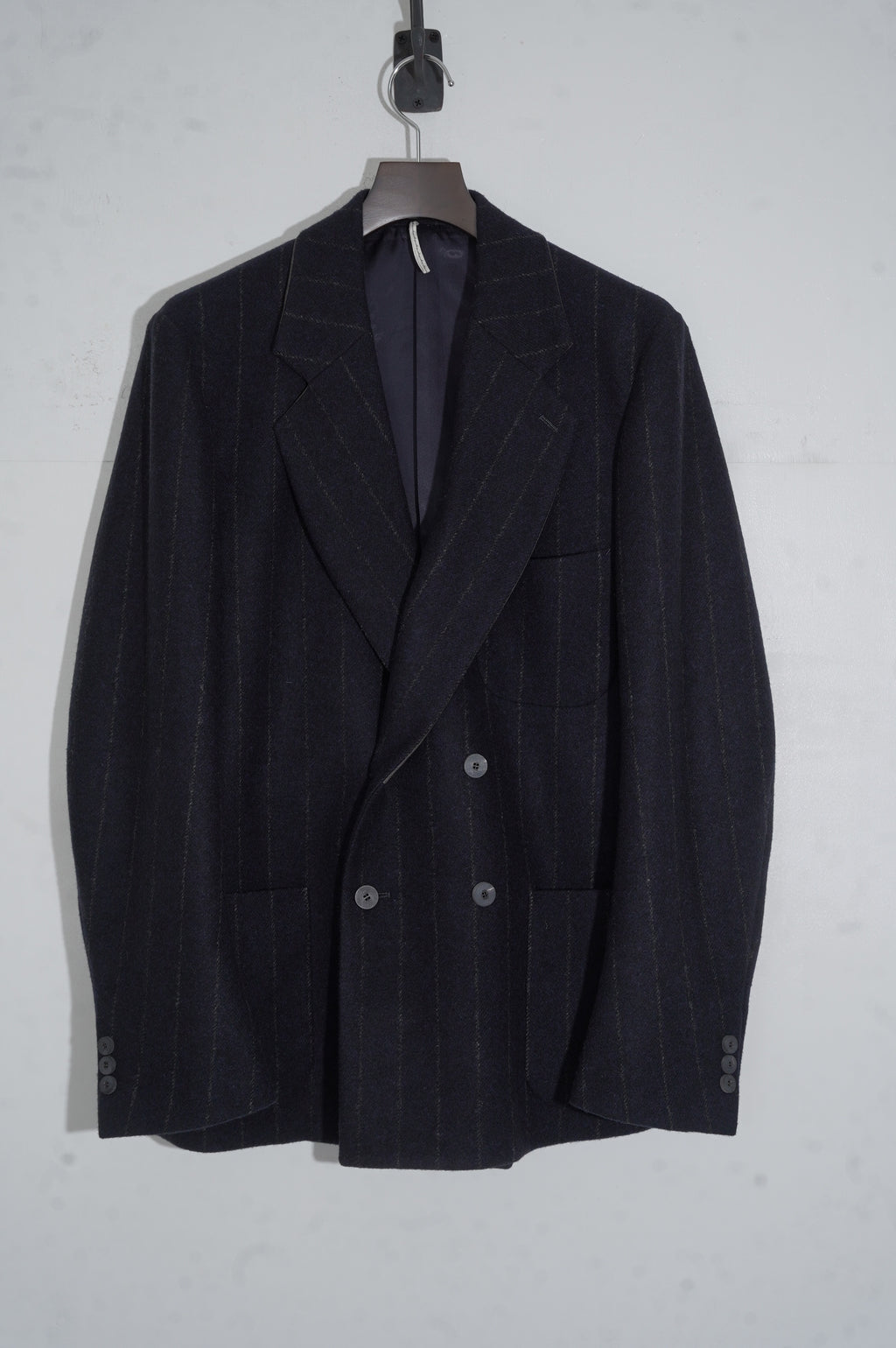 m's braque "W4B COMFORT LOOSEN JK" ［NAVY CHALK］