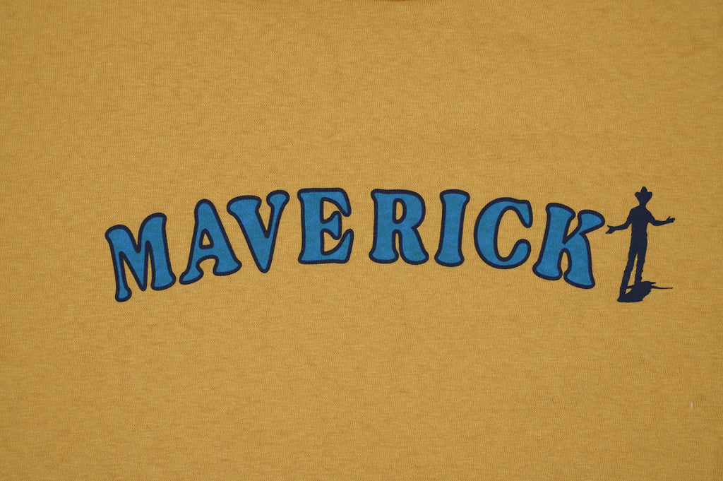 MAATEE&SONS "PRINT TEE" [YELLOW MARVERICK]