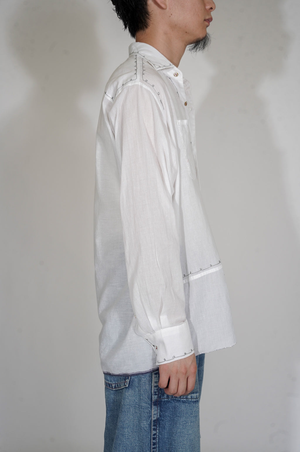 MAATEE&SONS "GUPTA EMBROIDERY" [WHITE]