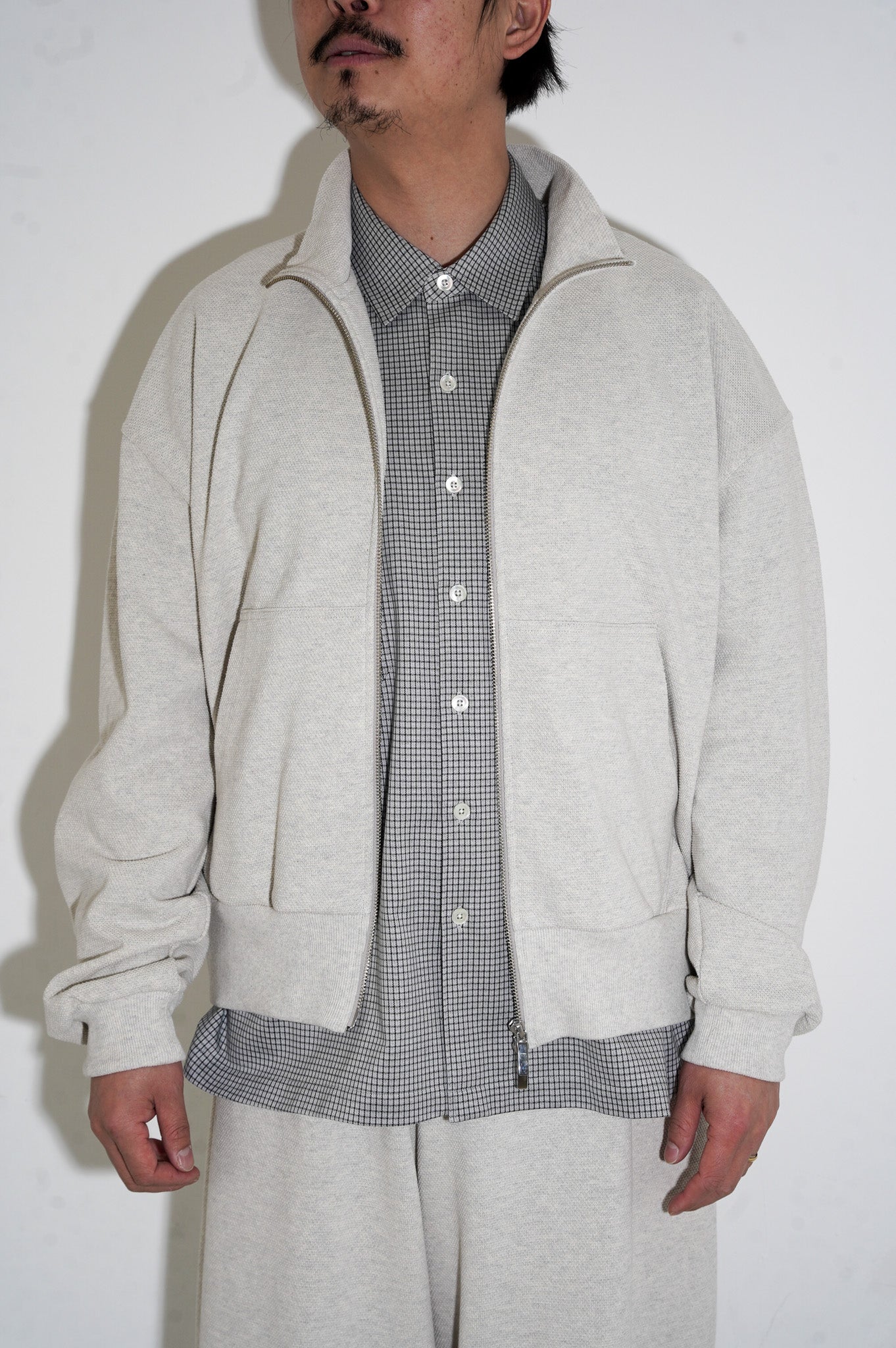 REVERBERATE "TRACK JACKET" [OATMEAL]