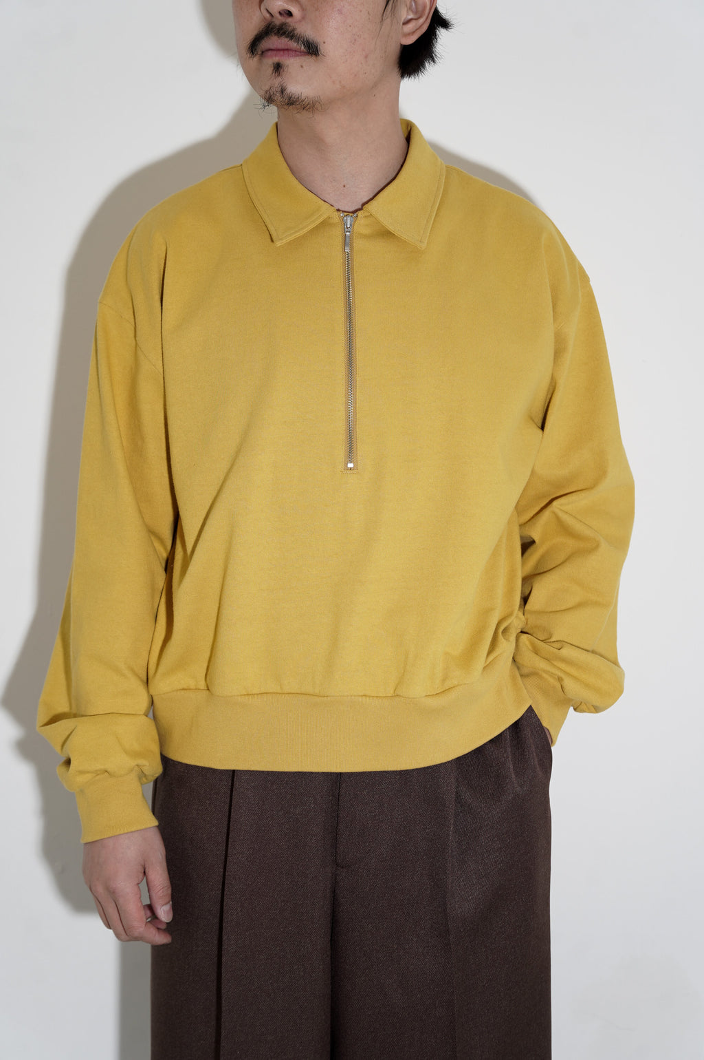 REVERBERATE "HALF ZIP JERSEY" [YELLOW]