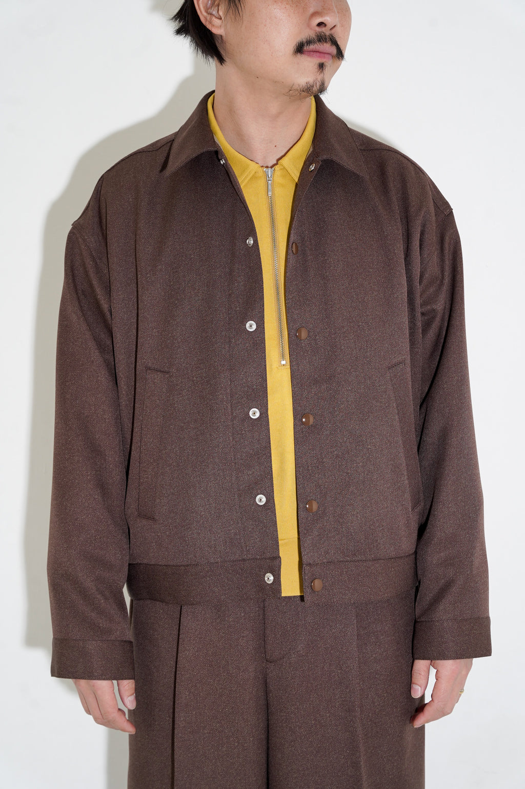 REVERBERATE "KEEPER JACKET" [BROWN]