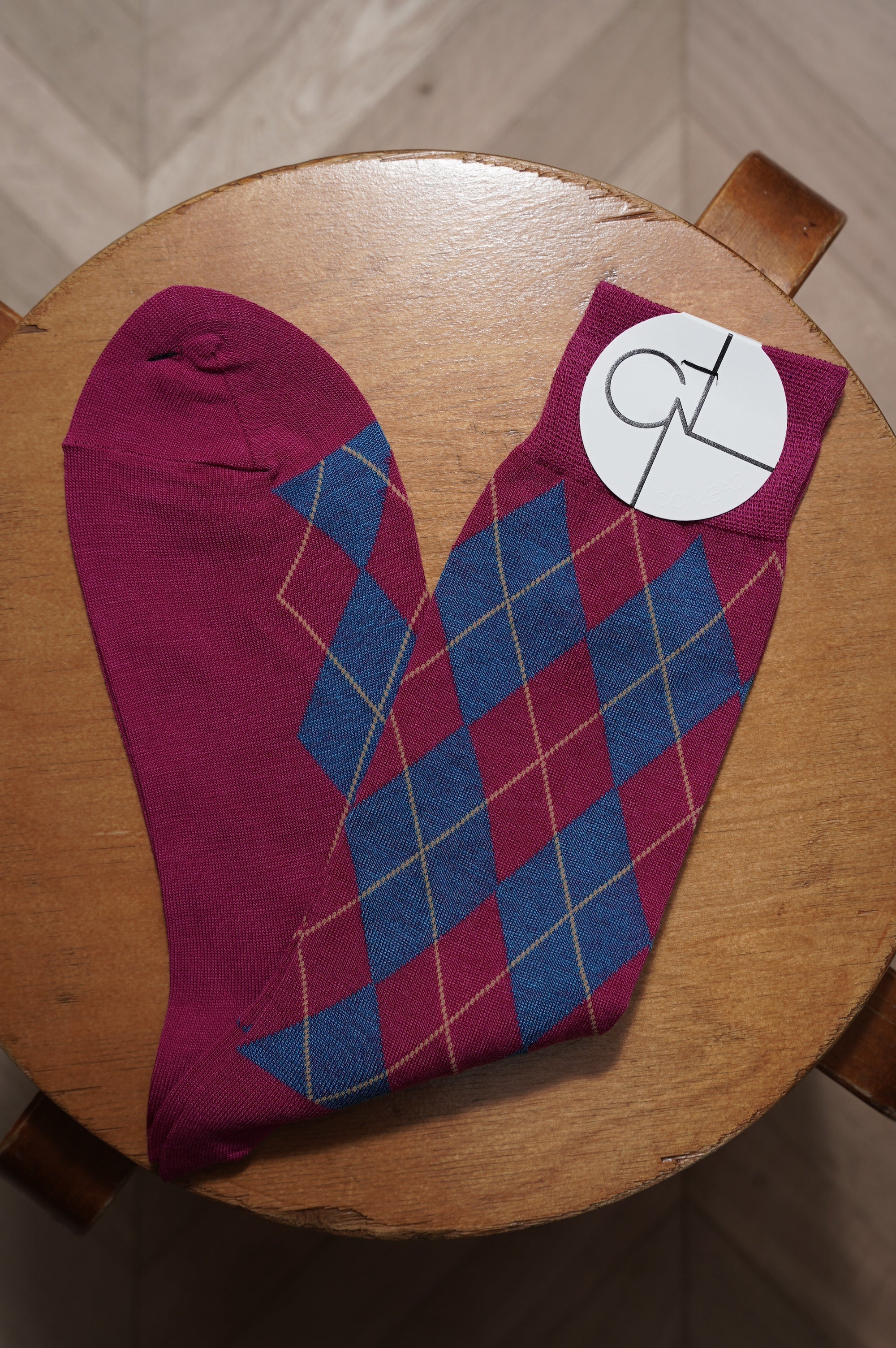 conlead "Argyle wool short"