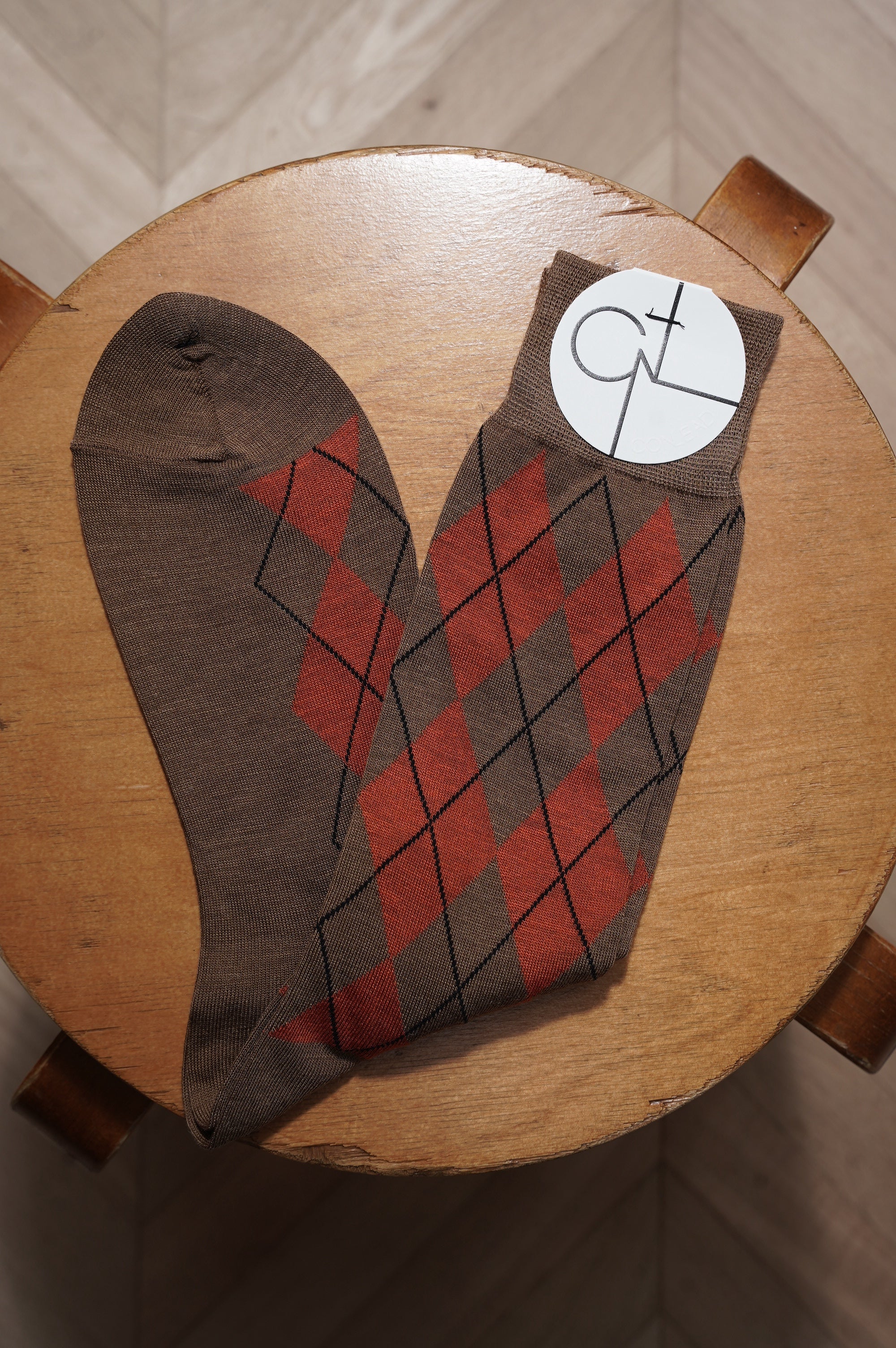 conlead "Argyle wool short"