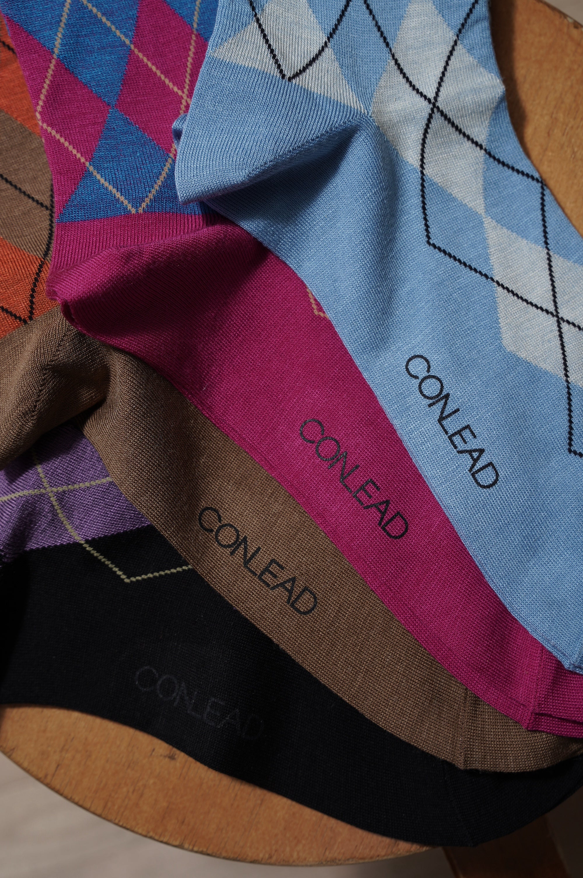 conlead "Argyle wool short"