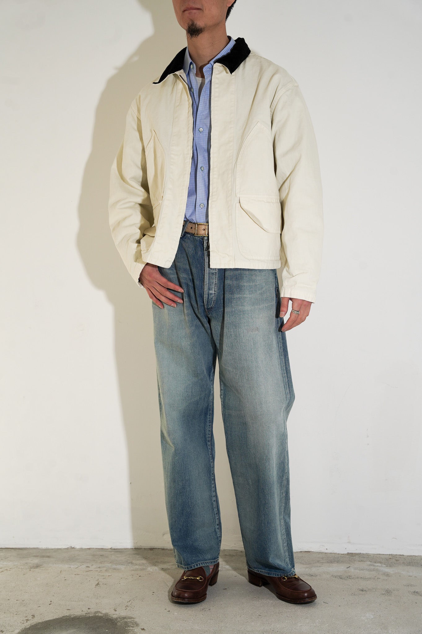 Gurank "CH Logger Jacket" [OFF WHITE]