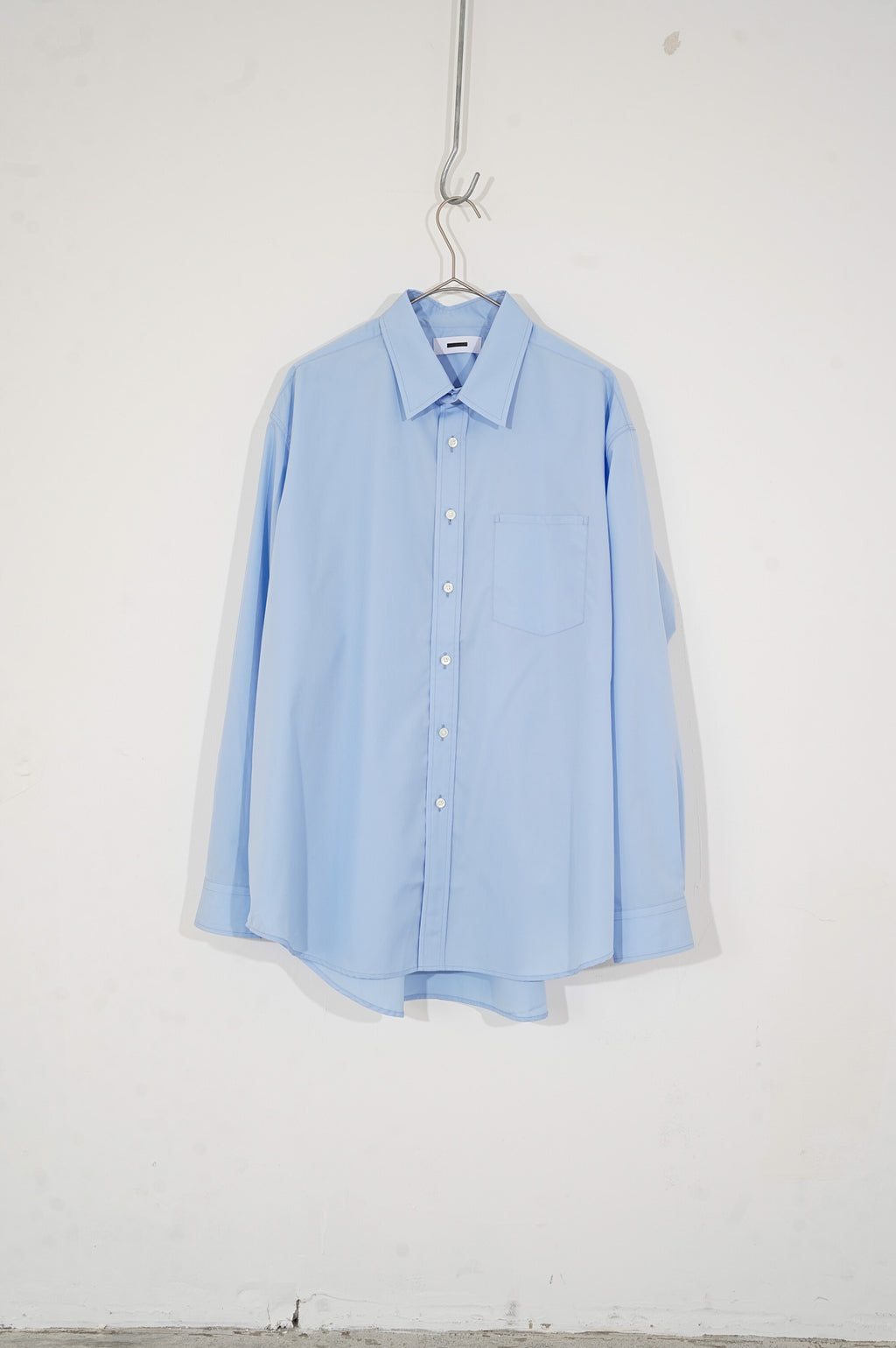 REVERBERATE "REGULAR COLLAR SHIRT-PL" [LIGHT BLUE]